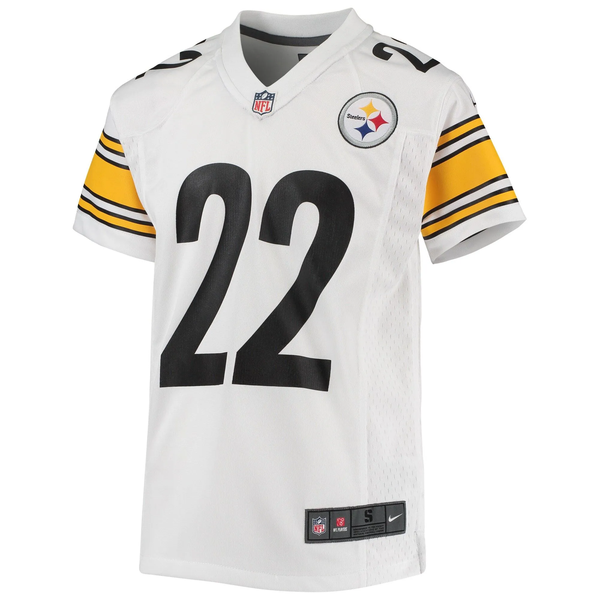 Najee Harris Pittsburgh Steelers  Youth Game Jersey - White