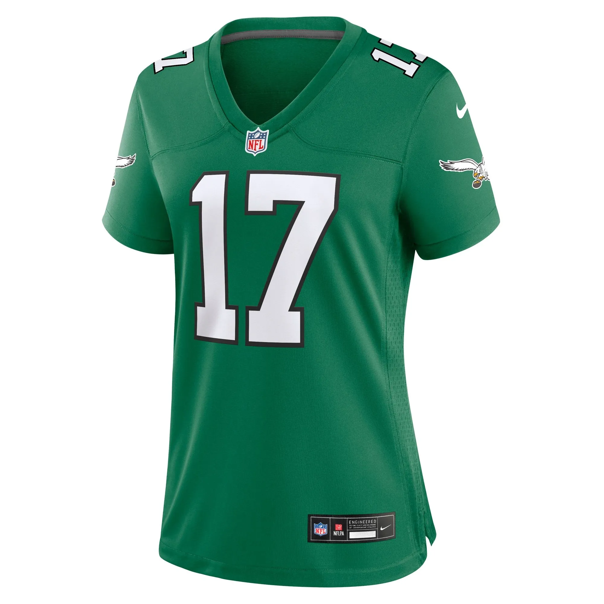 Nakobe Dean Philadelphia Eagles  Women's Alternate Game Jersey - Kelly Green