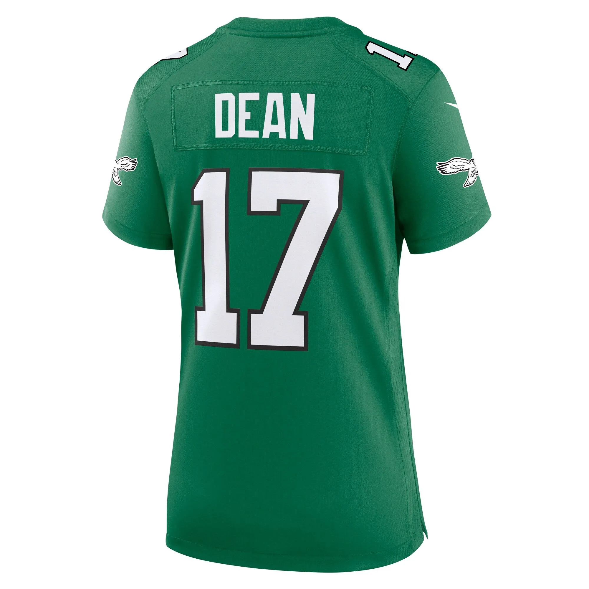 Nakobe Dean Philadelphia Eagles  Women's Alternate Game Jersey - Kelly Green