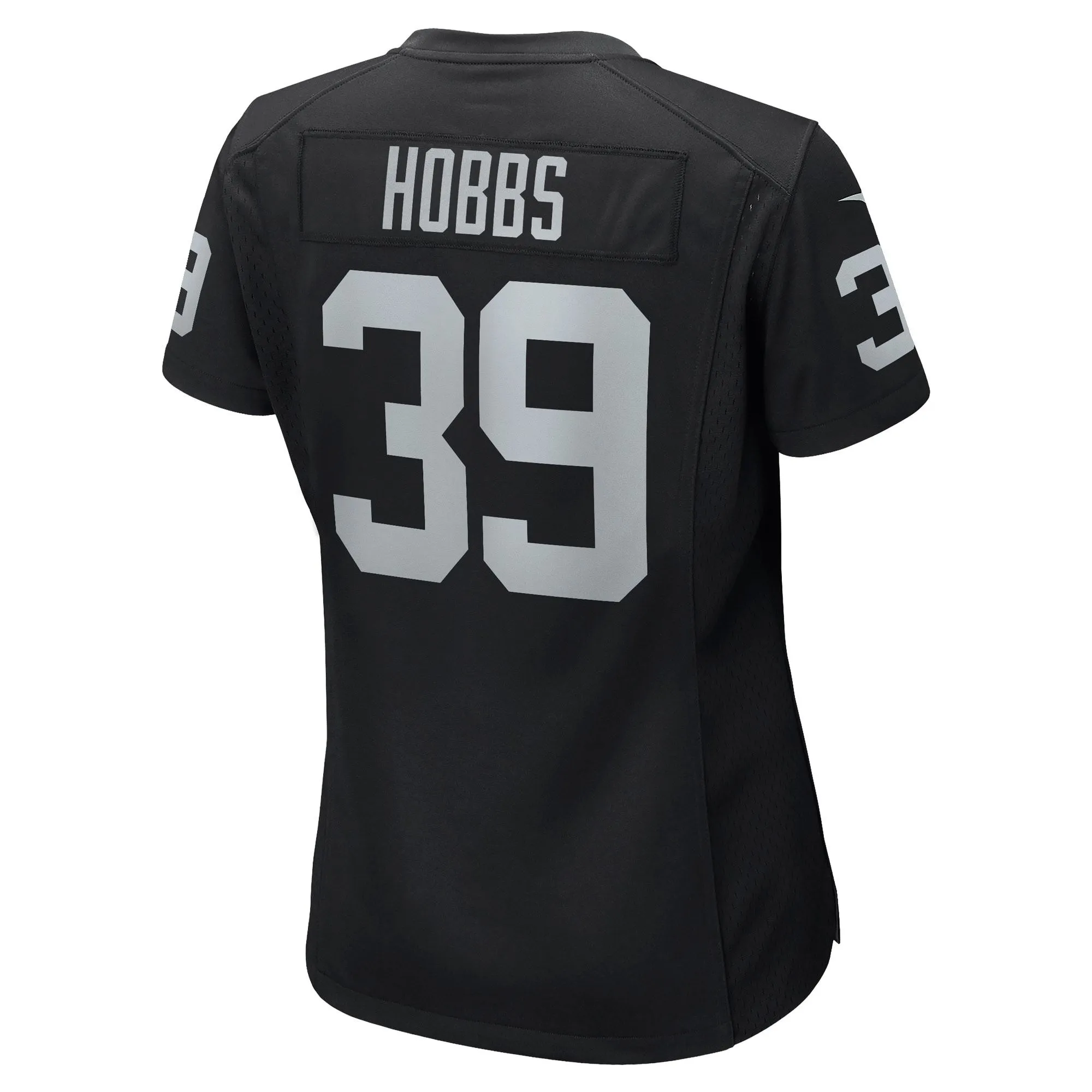 Nate Hobbs Las Vegas Raiders  Women's Game Jersey - Black