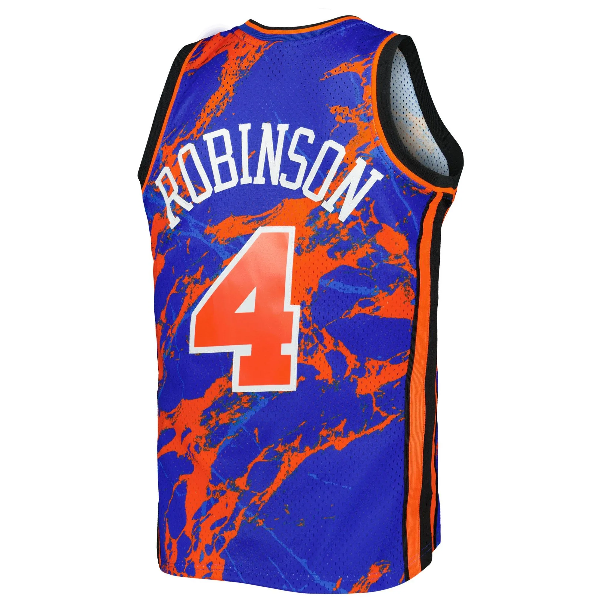 Nate Robinson New York Knicks Mitchell & Ness 2005/06 Hardwood Classics Marble Swingman Jersey - Blue