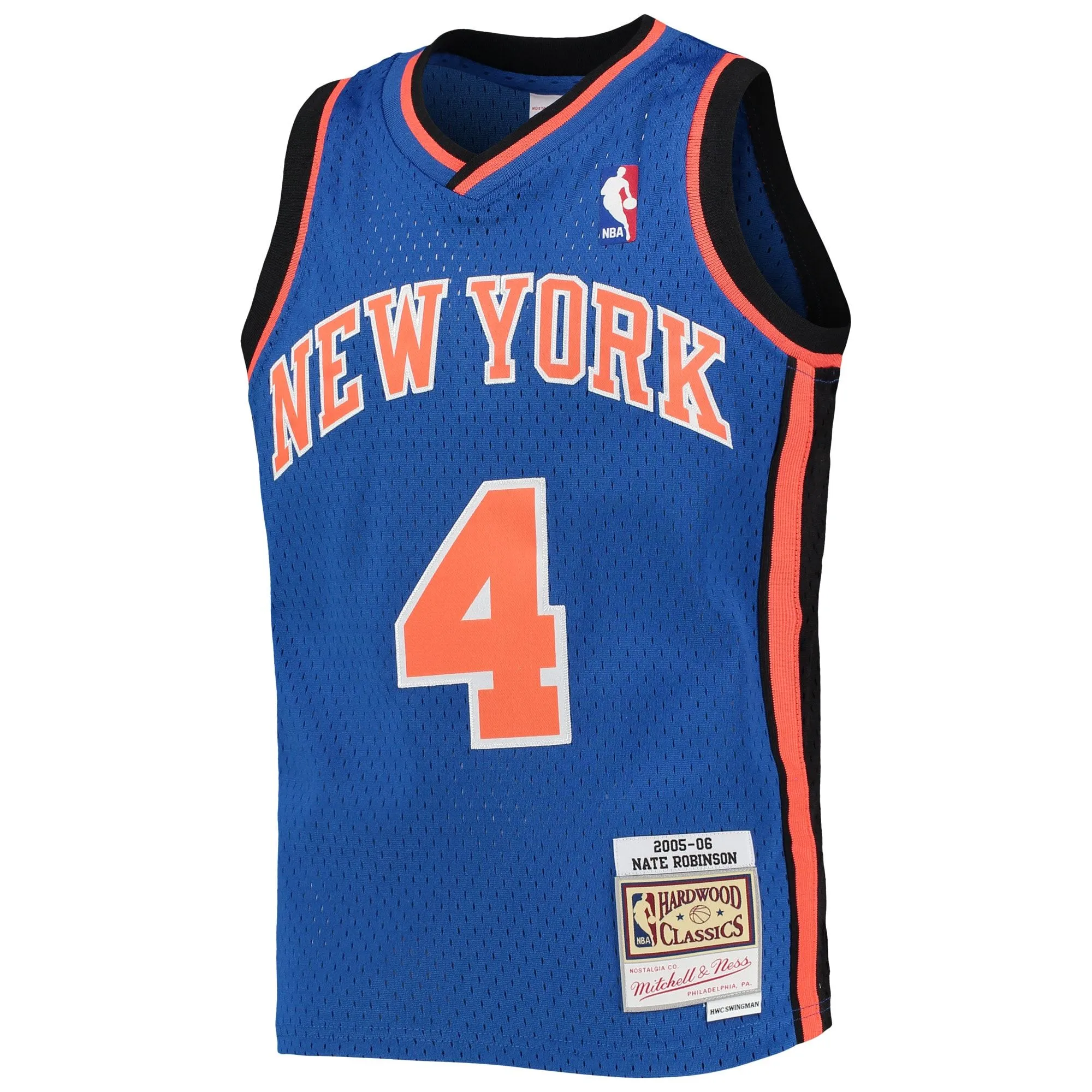 Nate Robinson New York Knicks Mitchell & Ness Youth 2005/06 Hardwood Classics Swingman Jersey - Blue