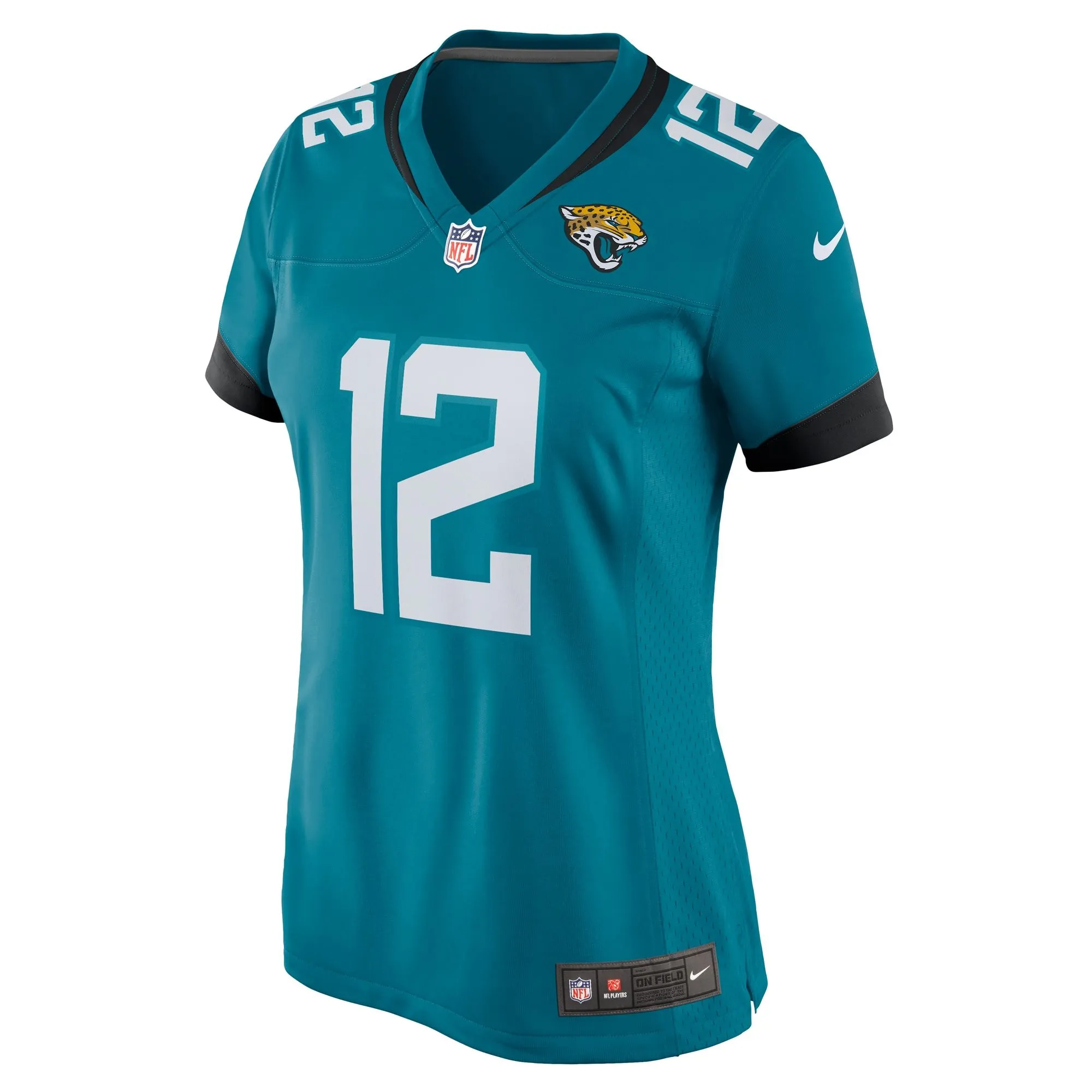 Nathan Rourke Jacksonville Jaguars  Women's Team Game Jersey -  Teal