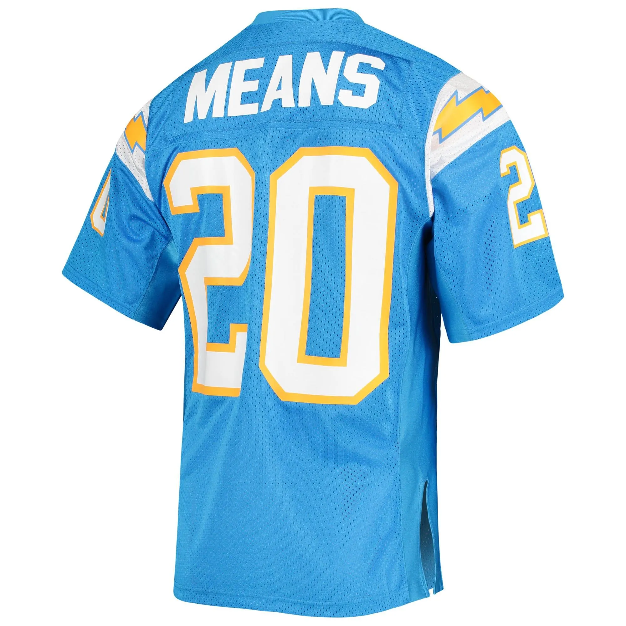 Natrone Means Los Angeles Chargers 1994 Mitchell & Ness  Throwback Retired Player Jersey - Powder Blue