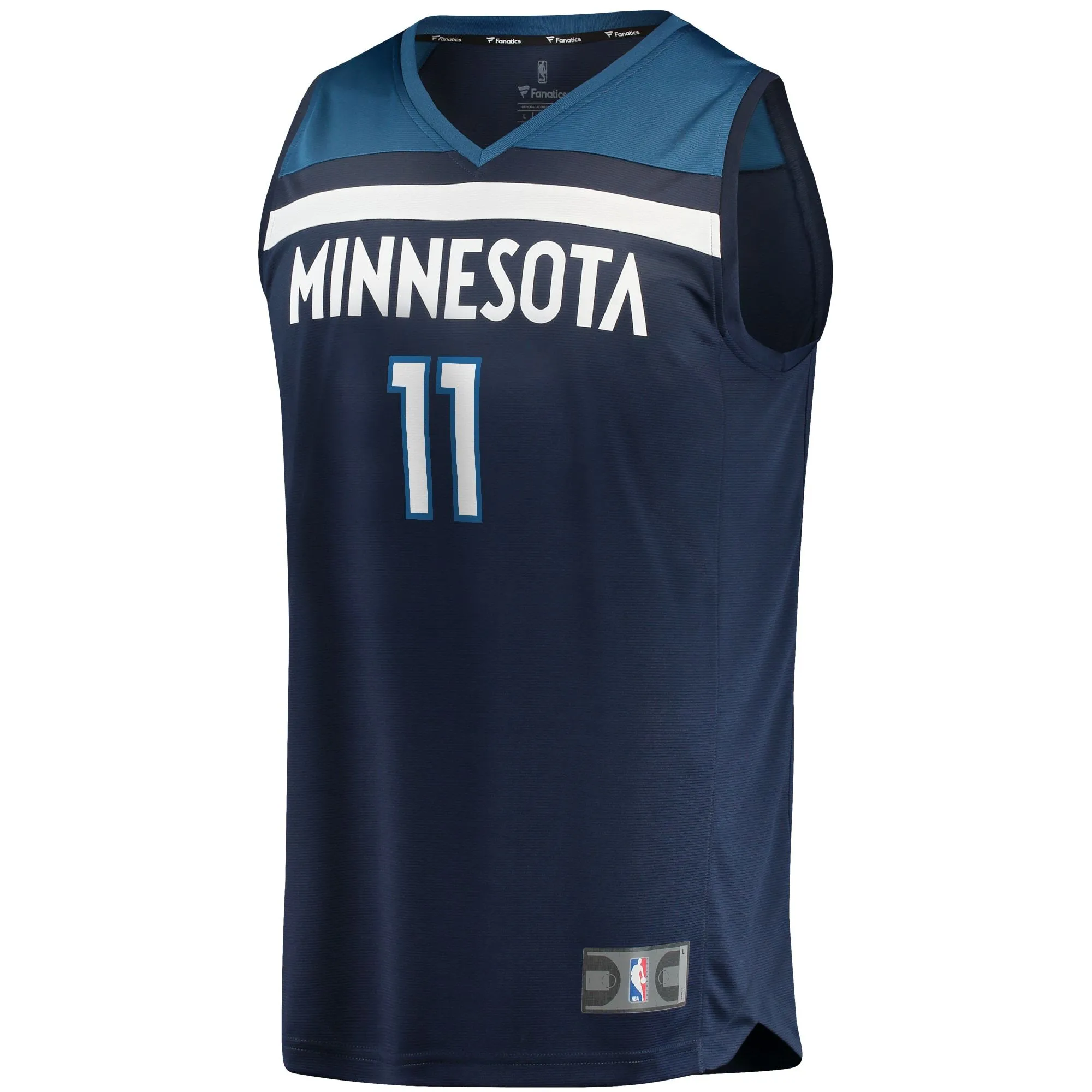 Naz Reid Minnesota Timberwolves Fanatics Branded Fast Break Replica Jersey Navy - Icon Edition