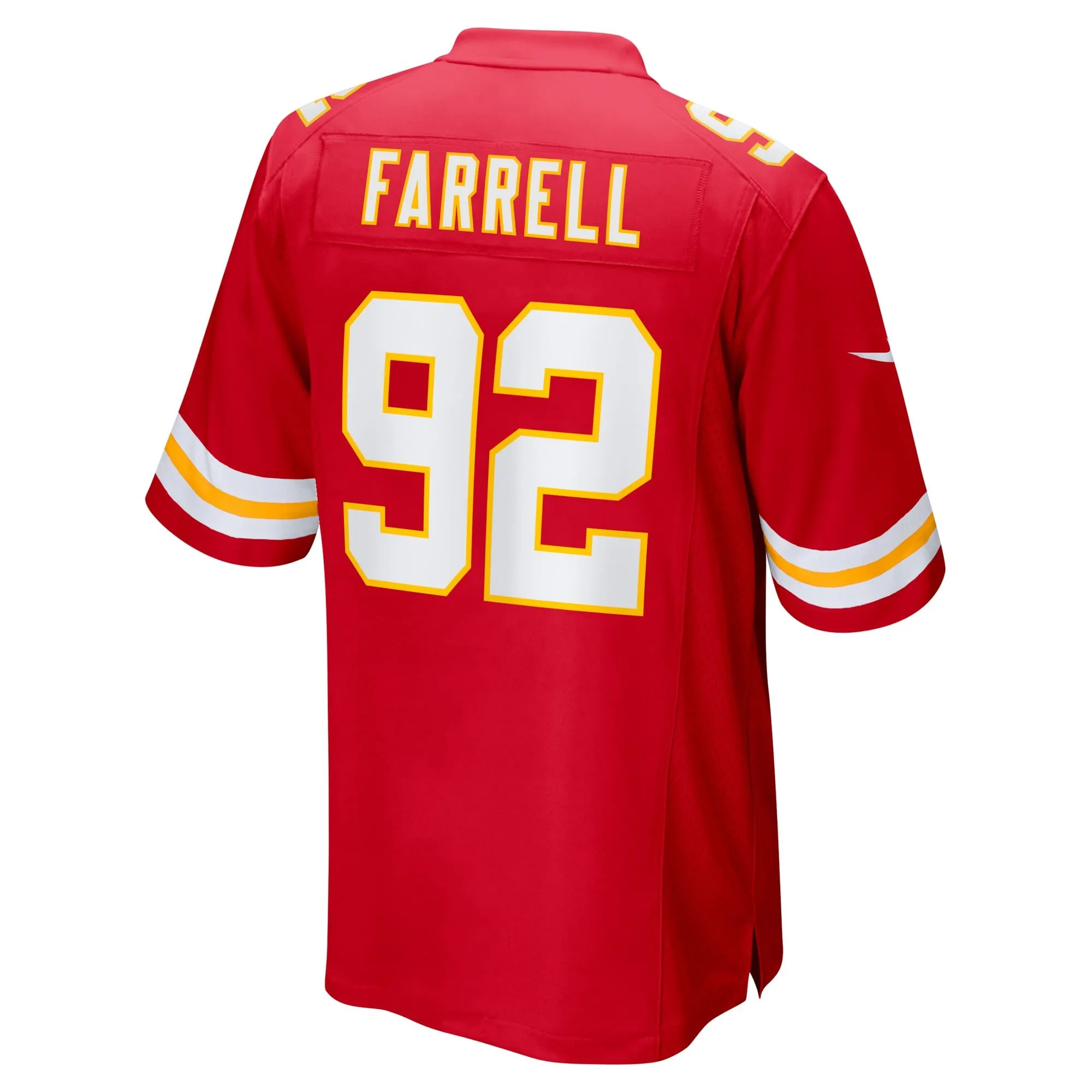 Neil Farrell Jr. Kansas City Chiefs  Team Game Jersey -  Red