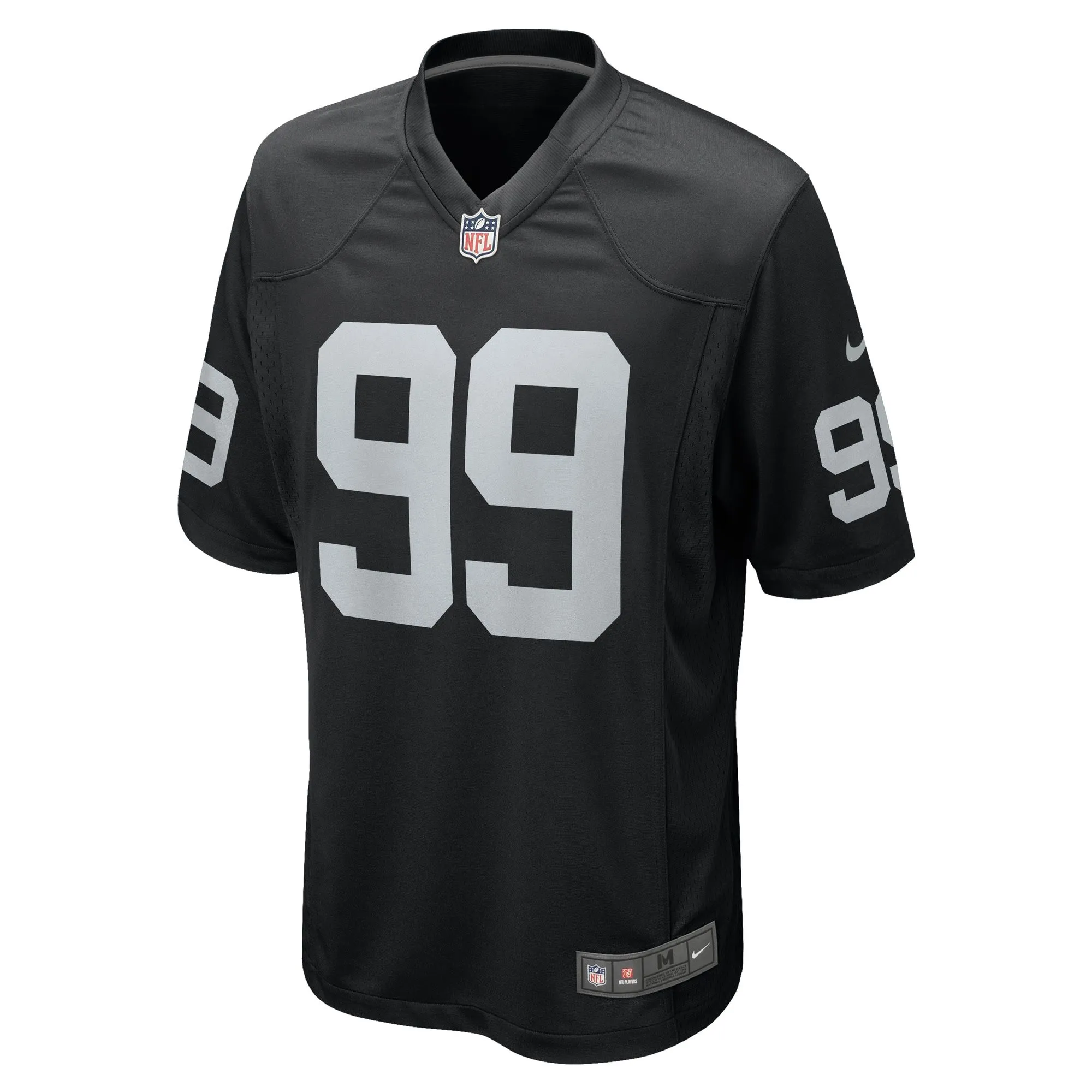 Nesta Jade Silvera Las Vegas Raiders  Team Game Jersey -  Black