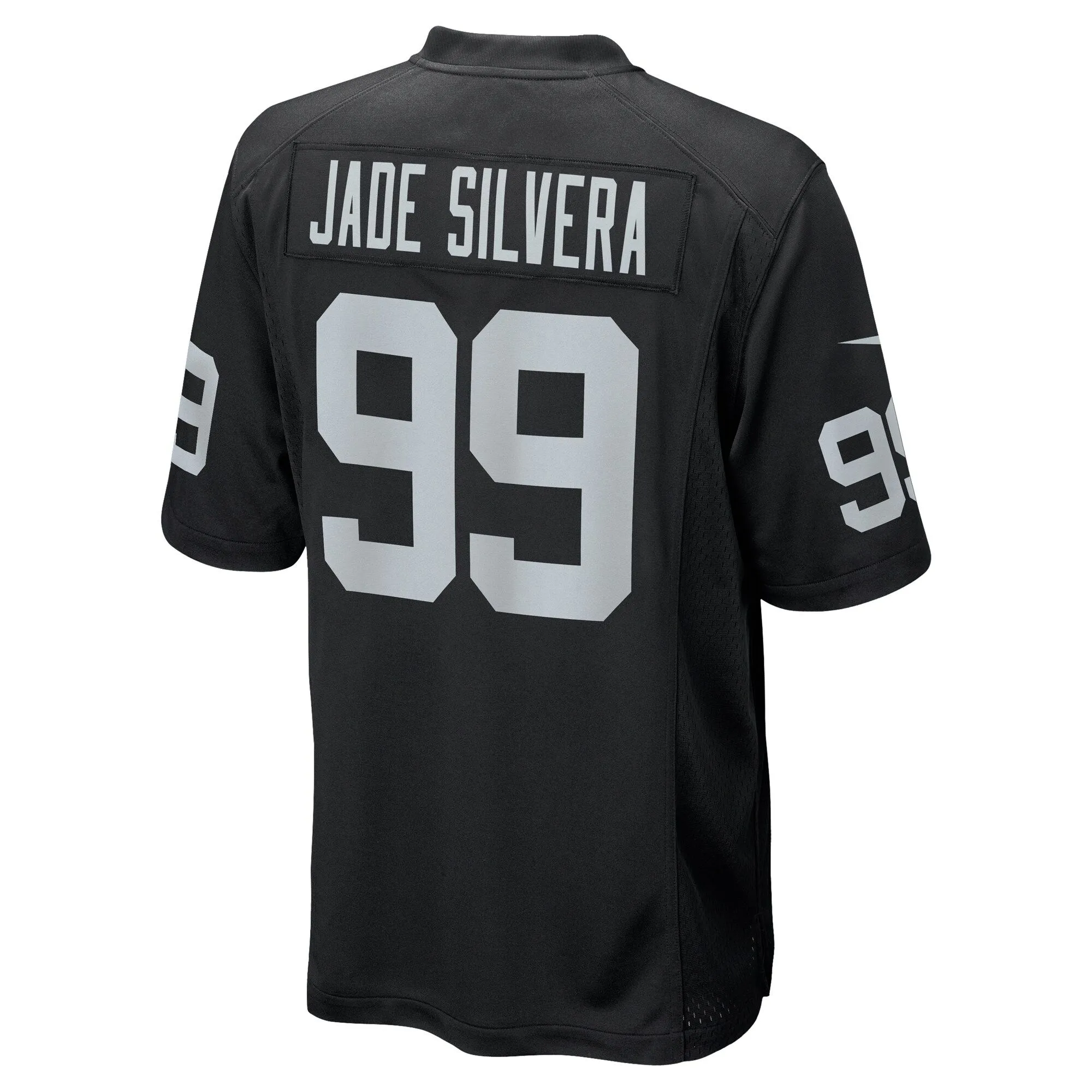 Nesta Jade Silvera Las Vegas Raiders  Team Game Jersey -  Black