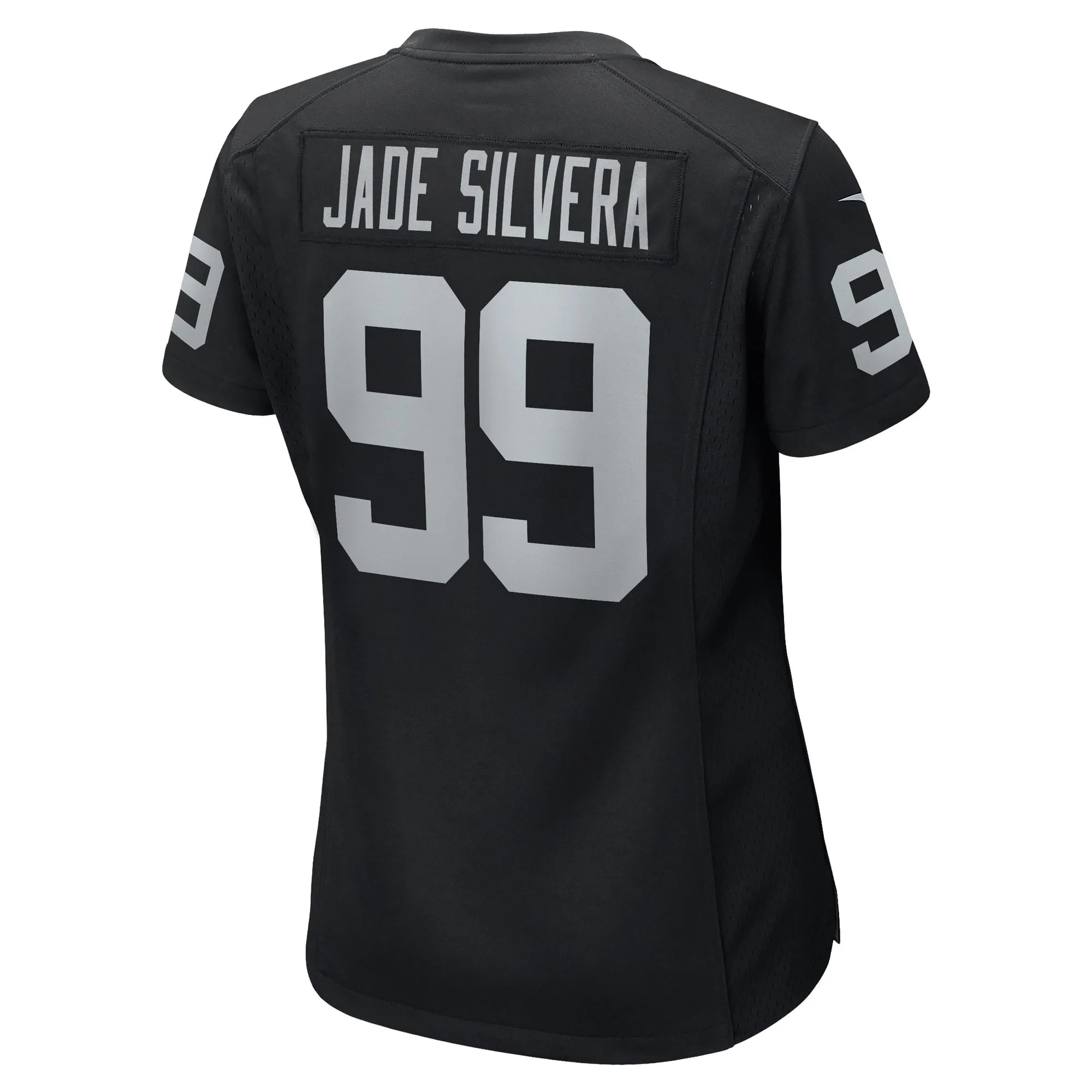 Nesta Jade Silvera Las Vegas Raiders  Women's Team Game Jersey -  Black