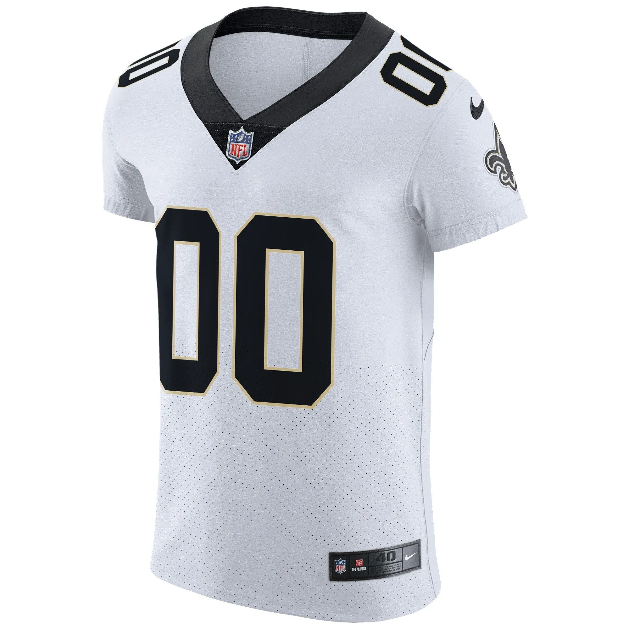 New Orleans Saints  Vapor Untouchable Elite Custom Jersey - White