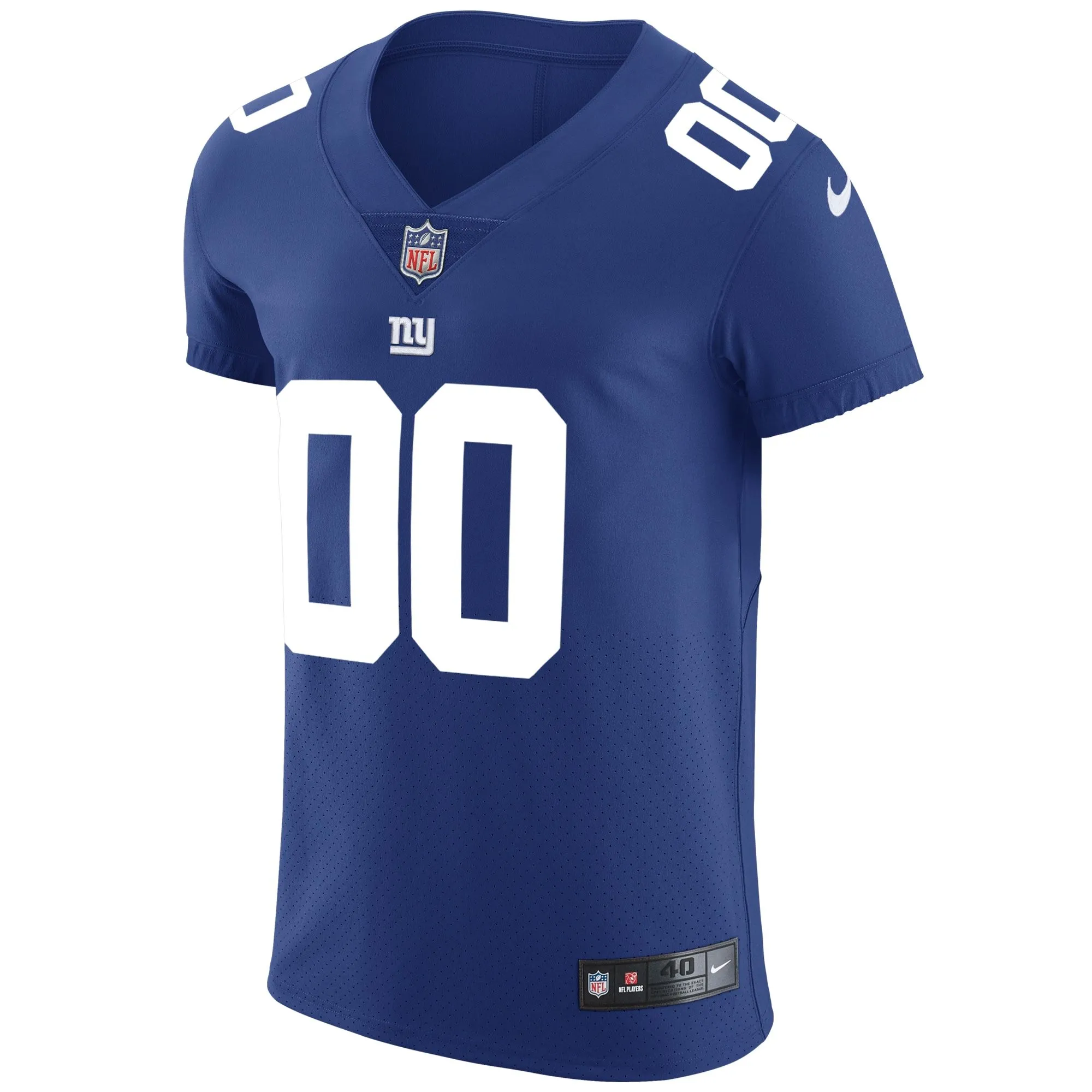 New York Giants  Vapor Untouchable Custom Elite Jersey - Royal