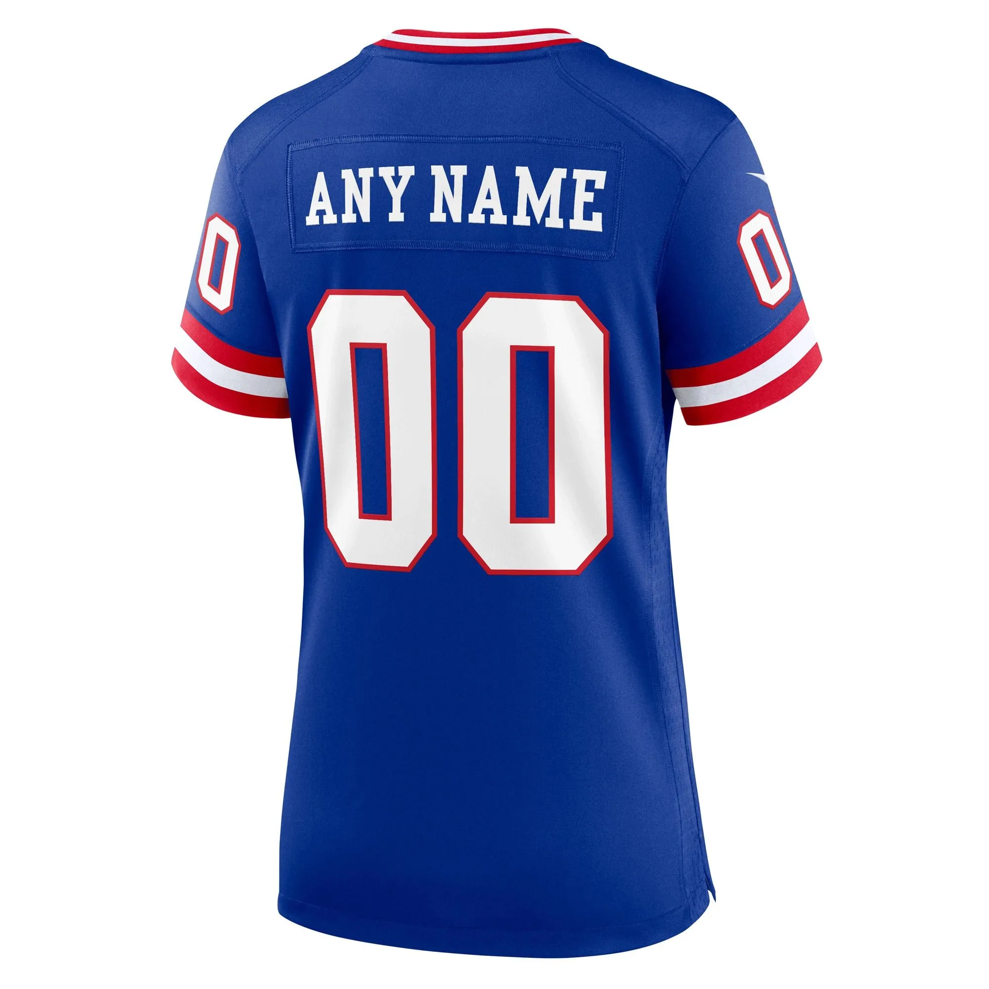 New York Giants  Women's Classic Custom Game Jersey - Royal