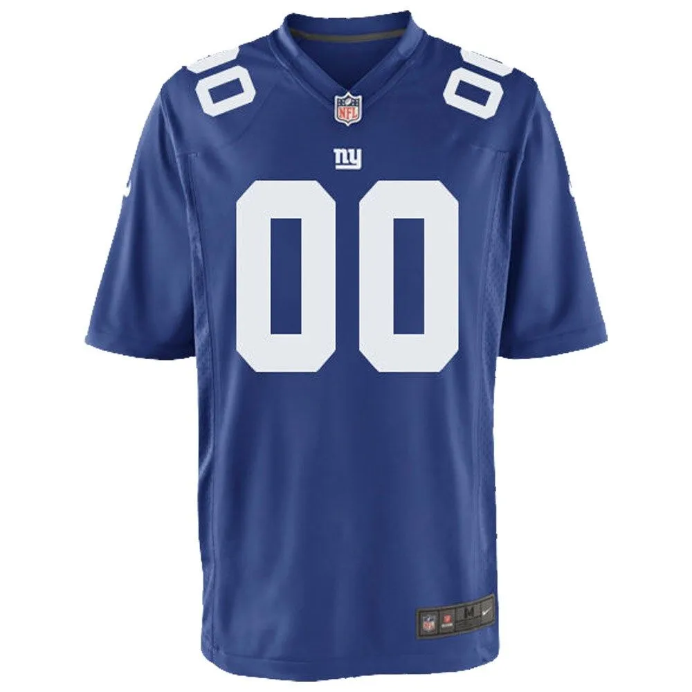 New York Giants  Youth Custom Game Jersey - Royal