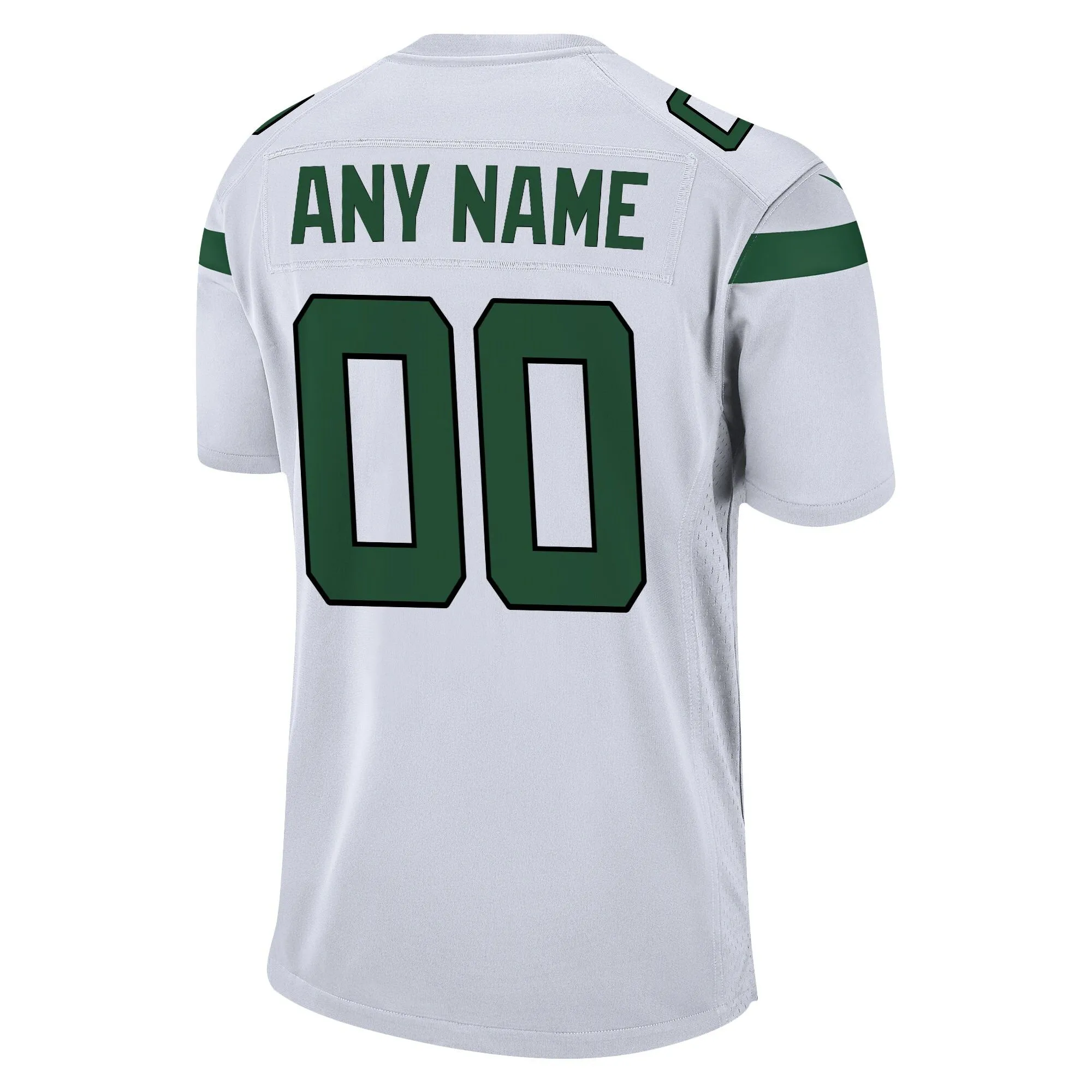 New York Jets  Custom Game Jersey - White