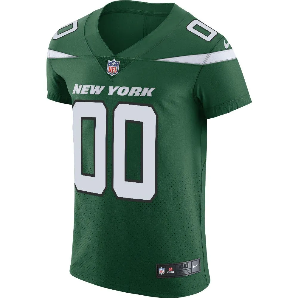 New York Jets  Vapor Untouchable Elite Custom Jersey - Gotham Green