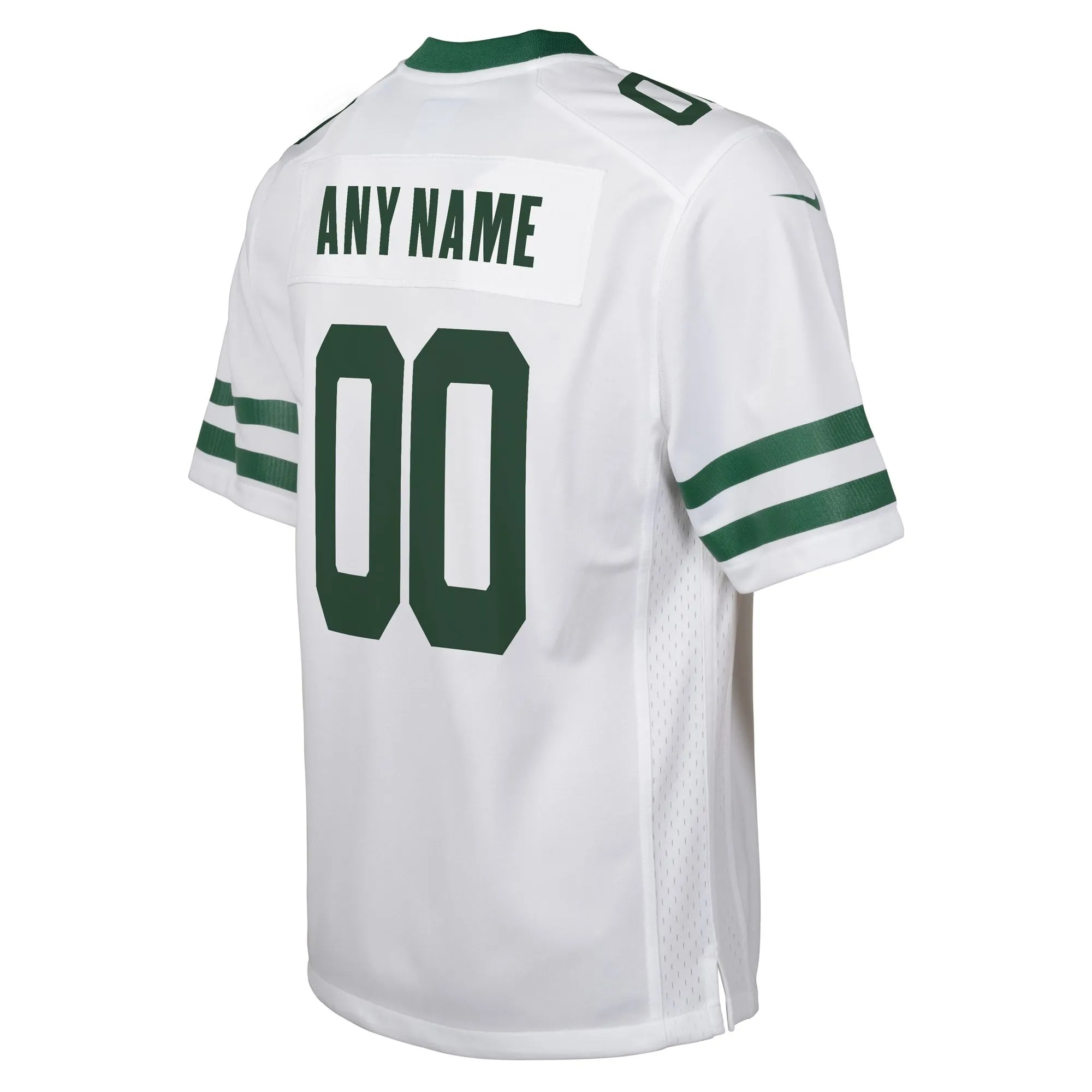 New York Jets  Youth Legacy Custom Game Jersey - White