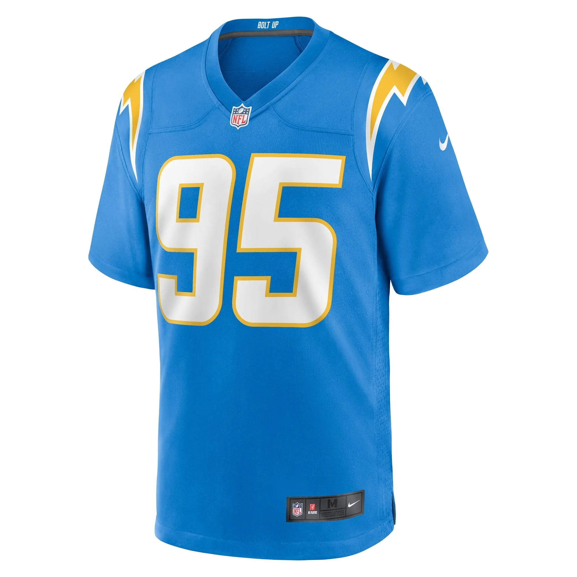 Nicholas Williams Los Angeles Chargers  Team Game Jersey -  Powder Blue