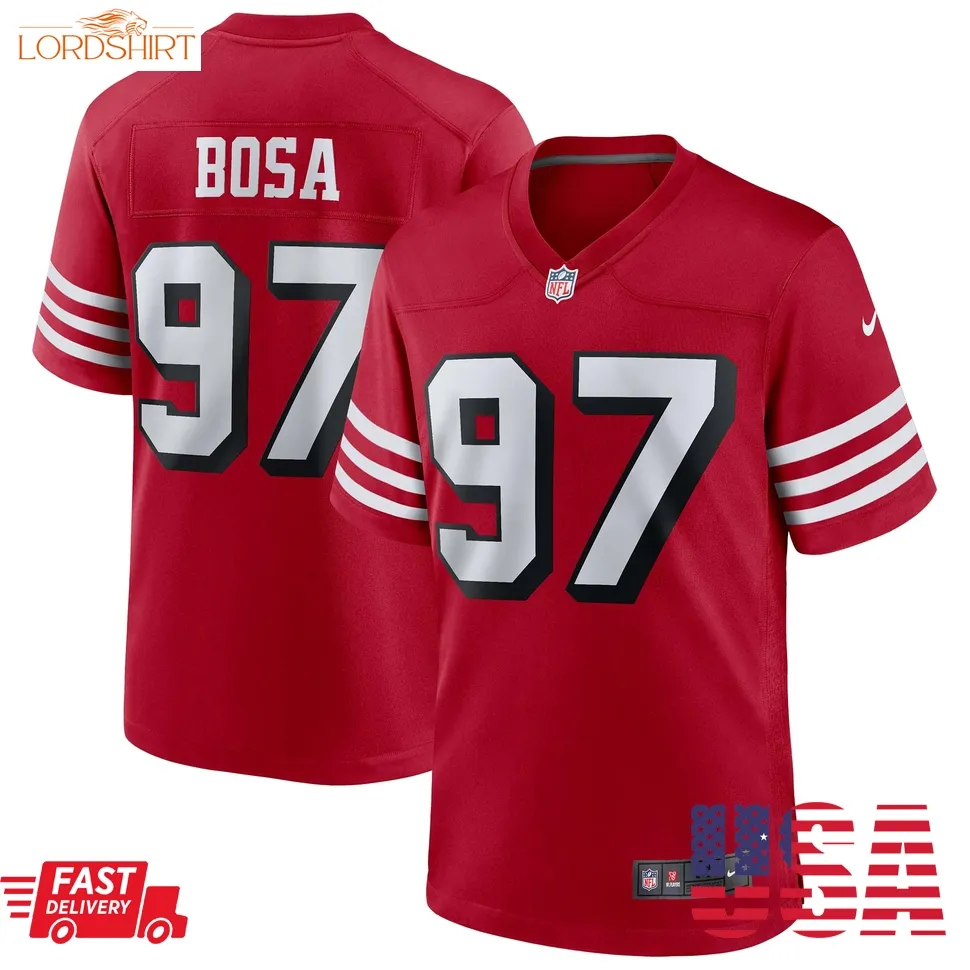 Nick Bosa San Francisco 49Ers  Alternate Game Jersey   Scarlet