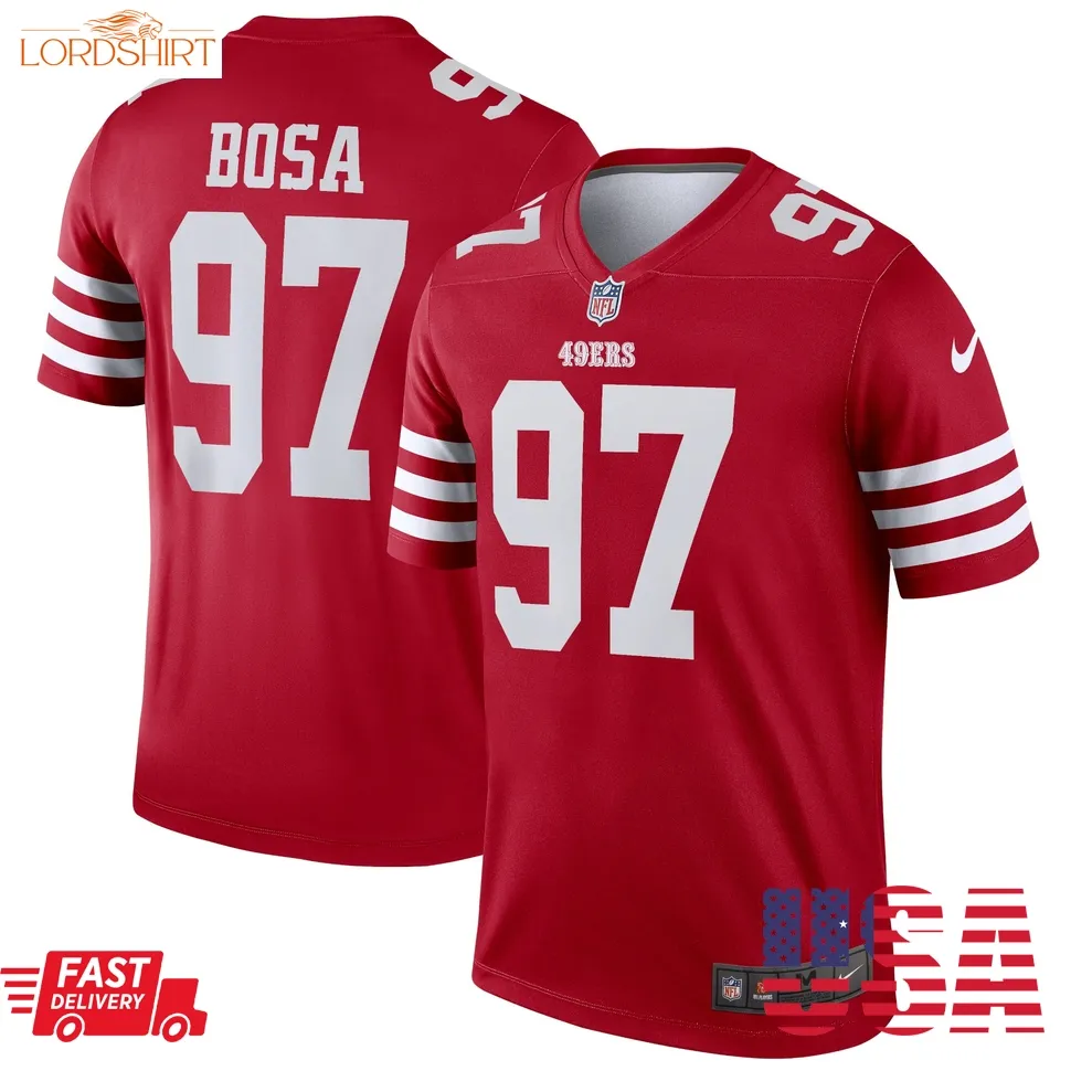 Nick Bosa San Francisco 49Ers  Legend Jersey   Scarlet