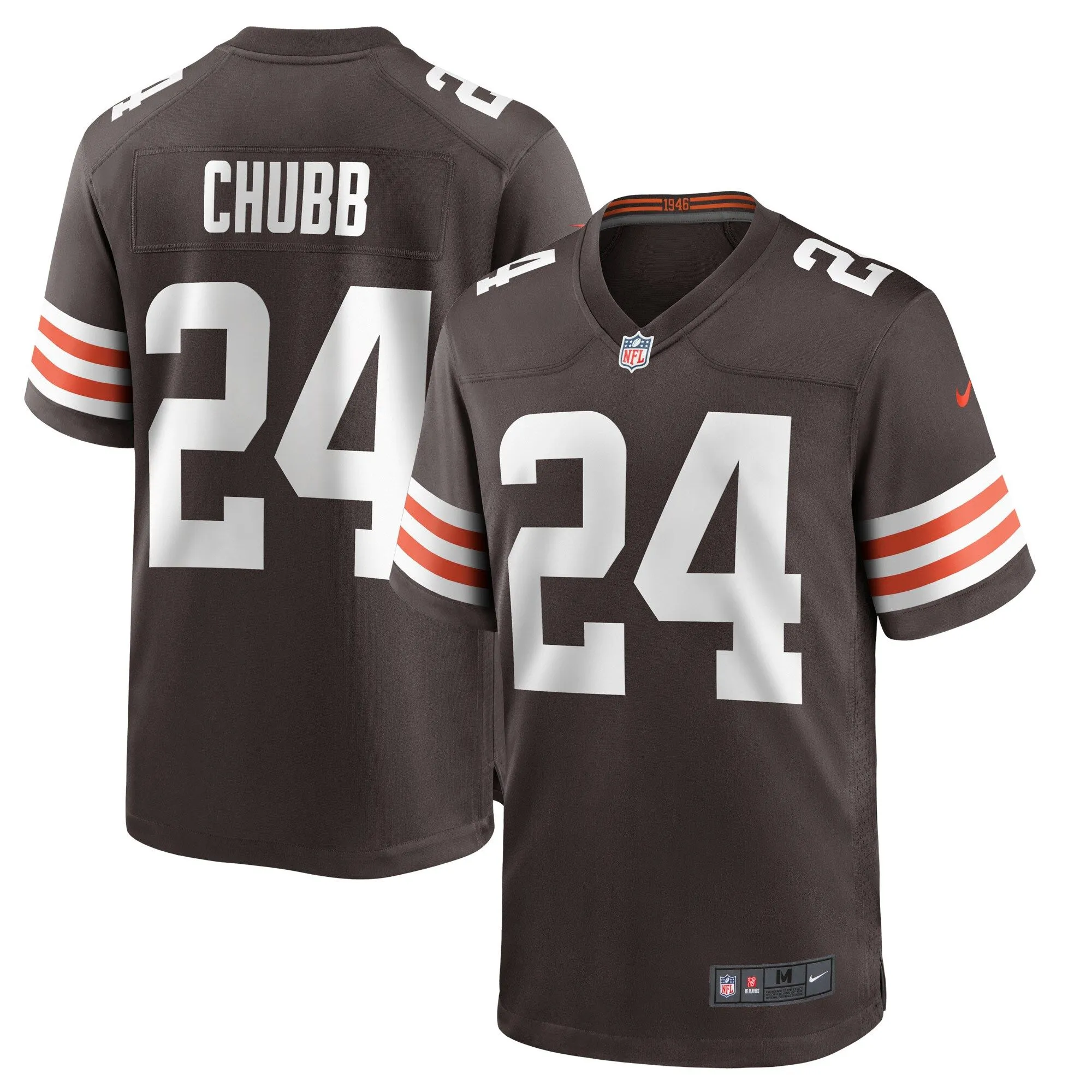 Nick Chubb Cleveland Browns  Player Game Jersey - Brown