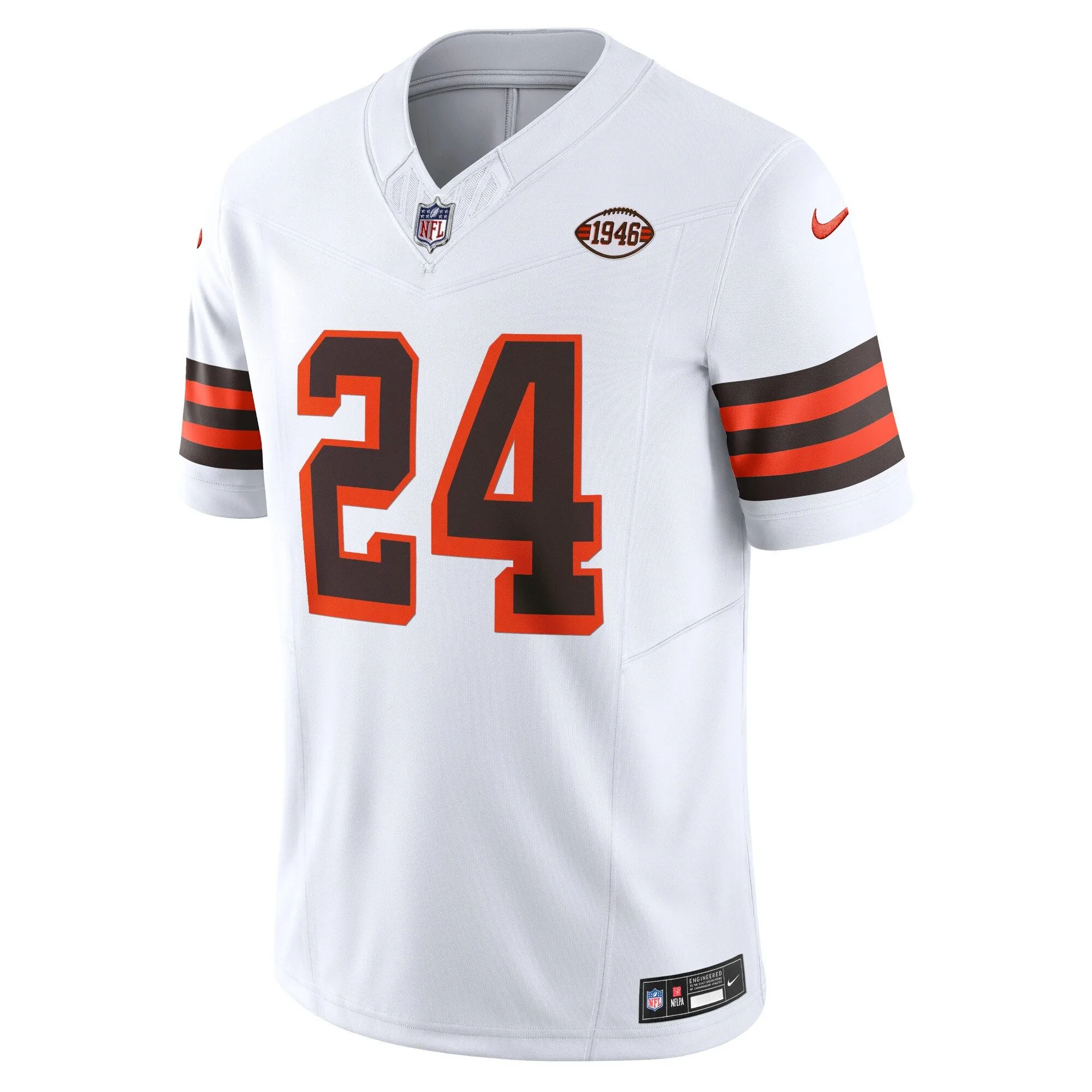 Nick Chubb Cleveland Browns  Vapor F.U.S.E. Limited Jersey - White