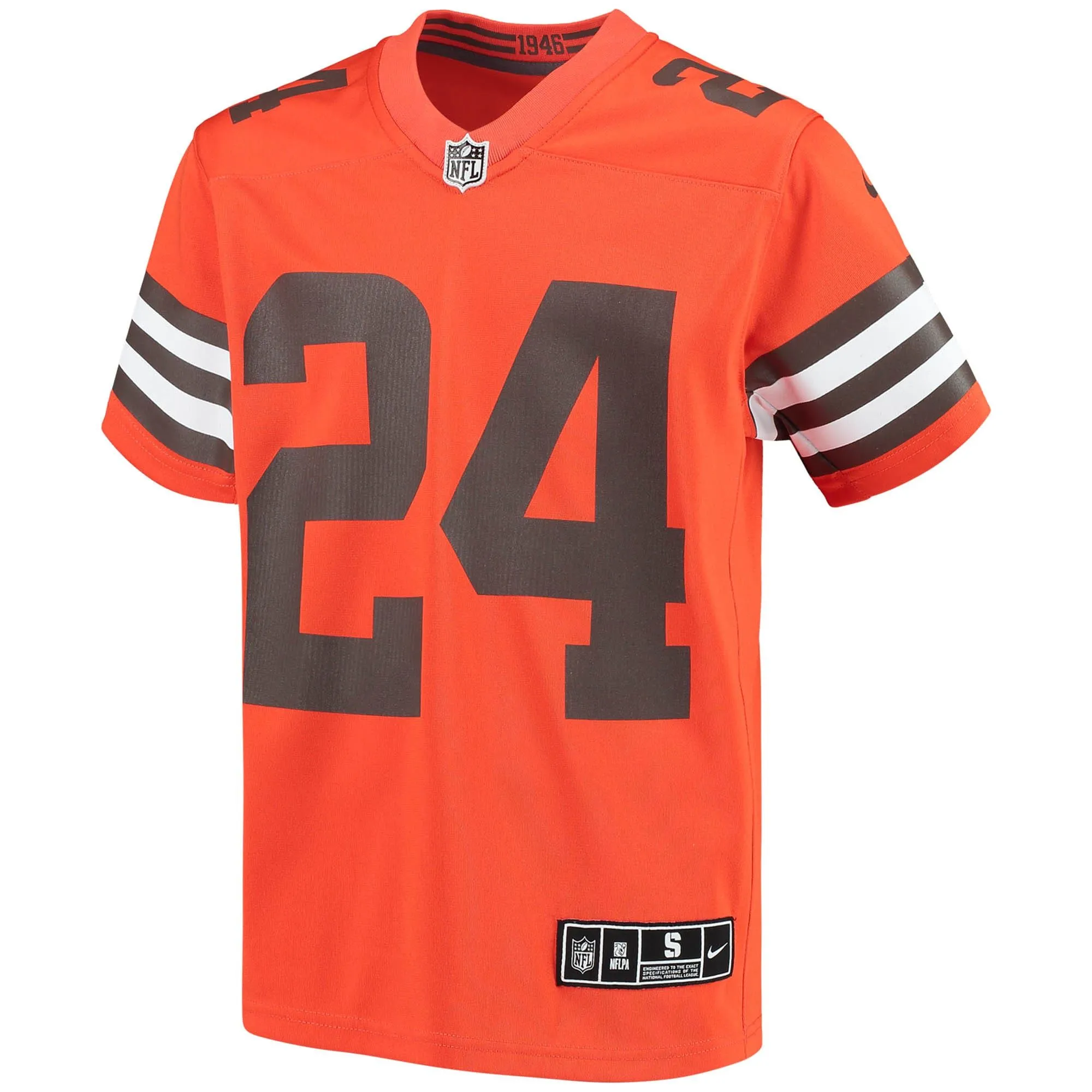 Nick Chubb Cleveland Browns  Youth Inverted Team Game Jersey - Orange