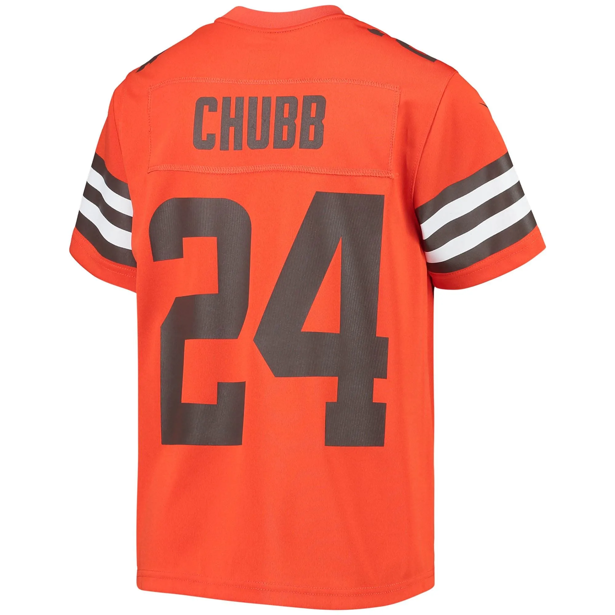 Nick Chubb Cleveland Browns  Youth Inverted Team Game Jersey - Orange