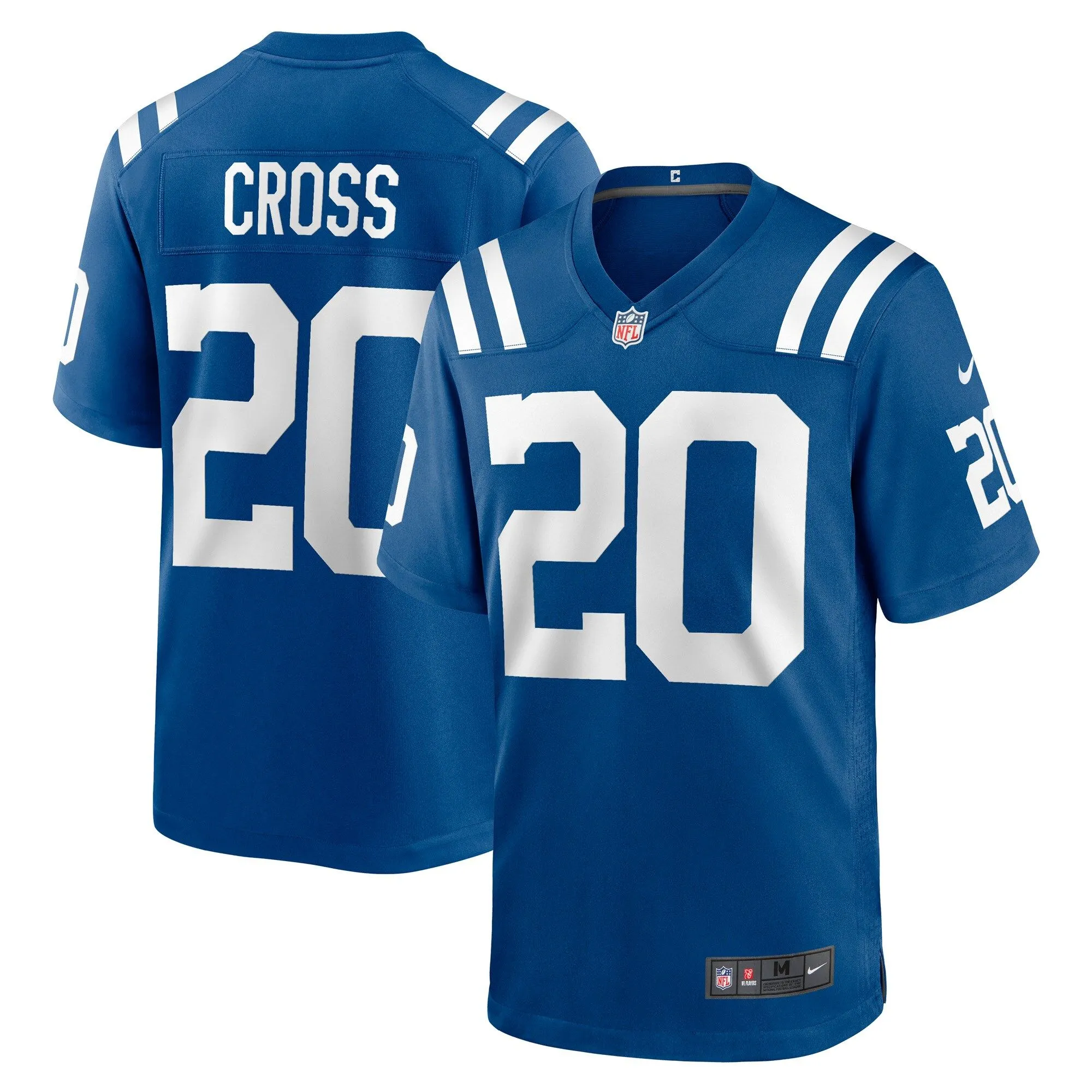 Nick Cross Indianapolis Colts  Player Game Jersey - Royal