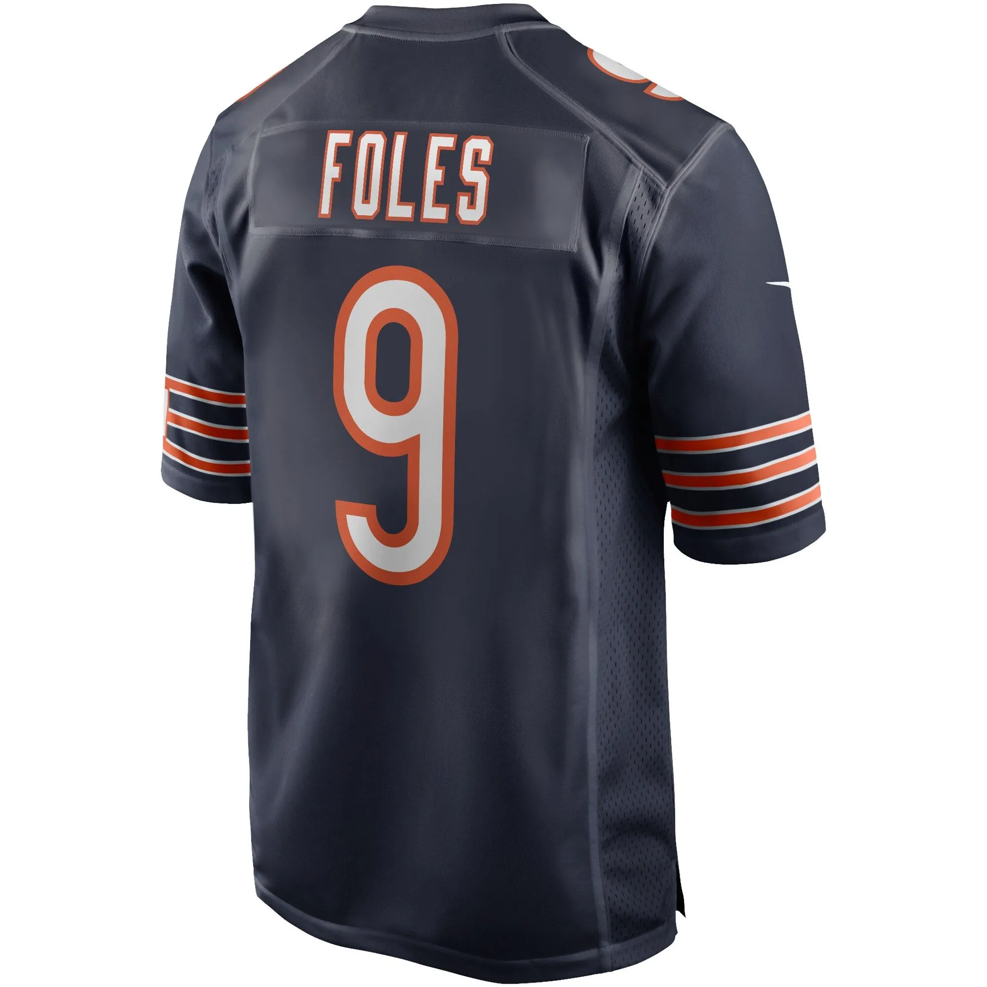 Nick Foles Chicago Bears  Game Jersey - Navy