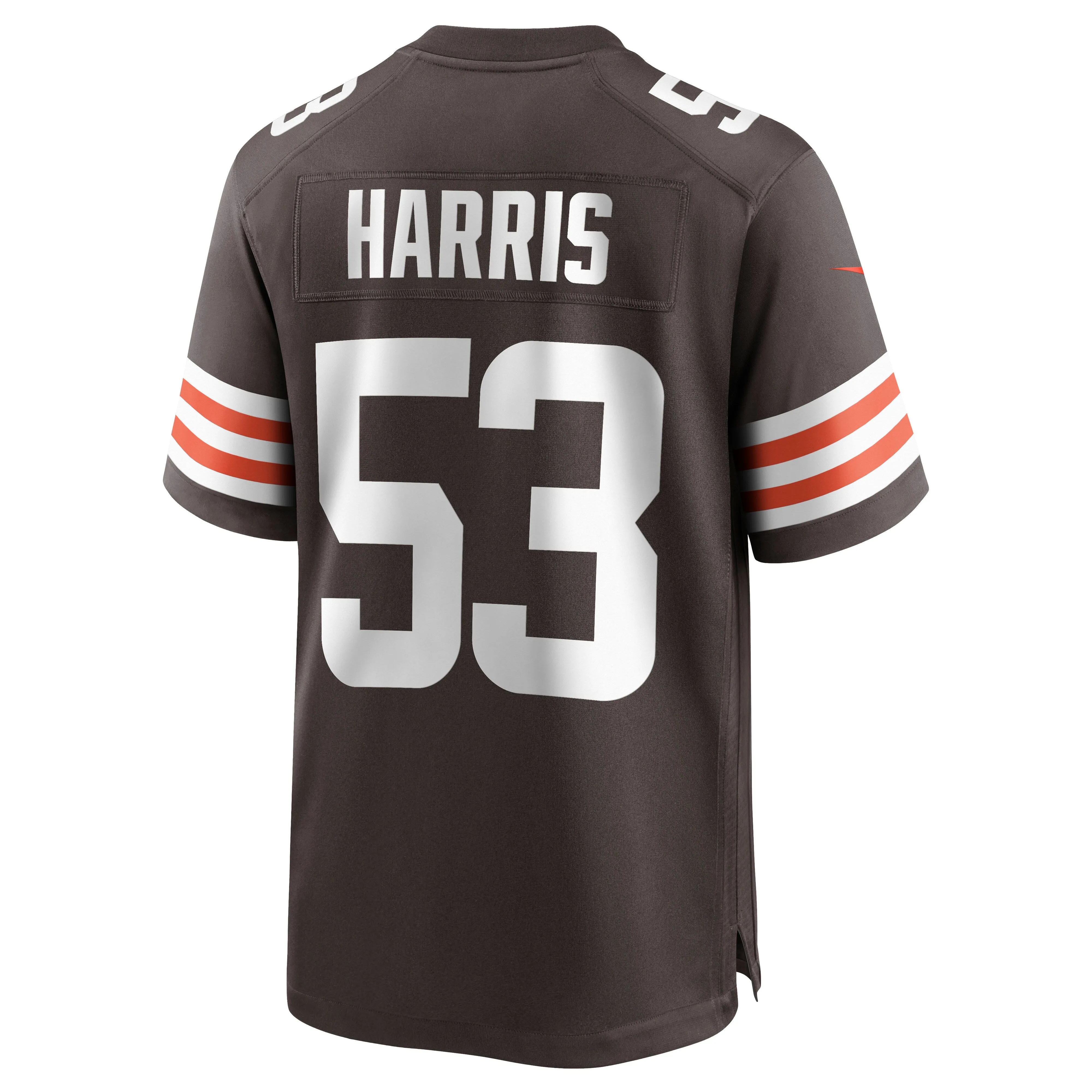 Nick Harris Cleveland Browns  Game Jersey - Brown