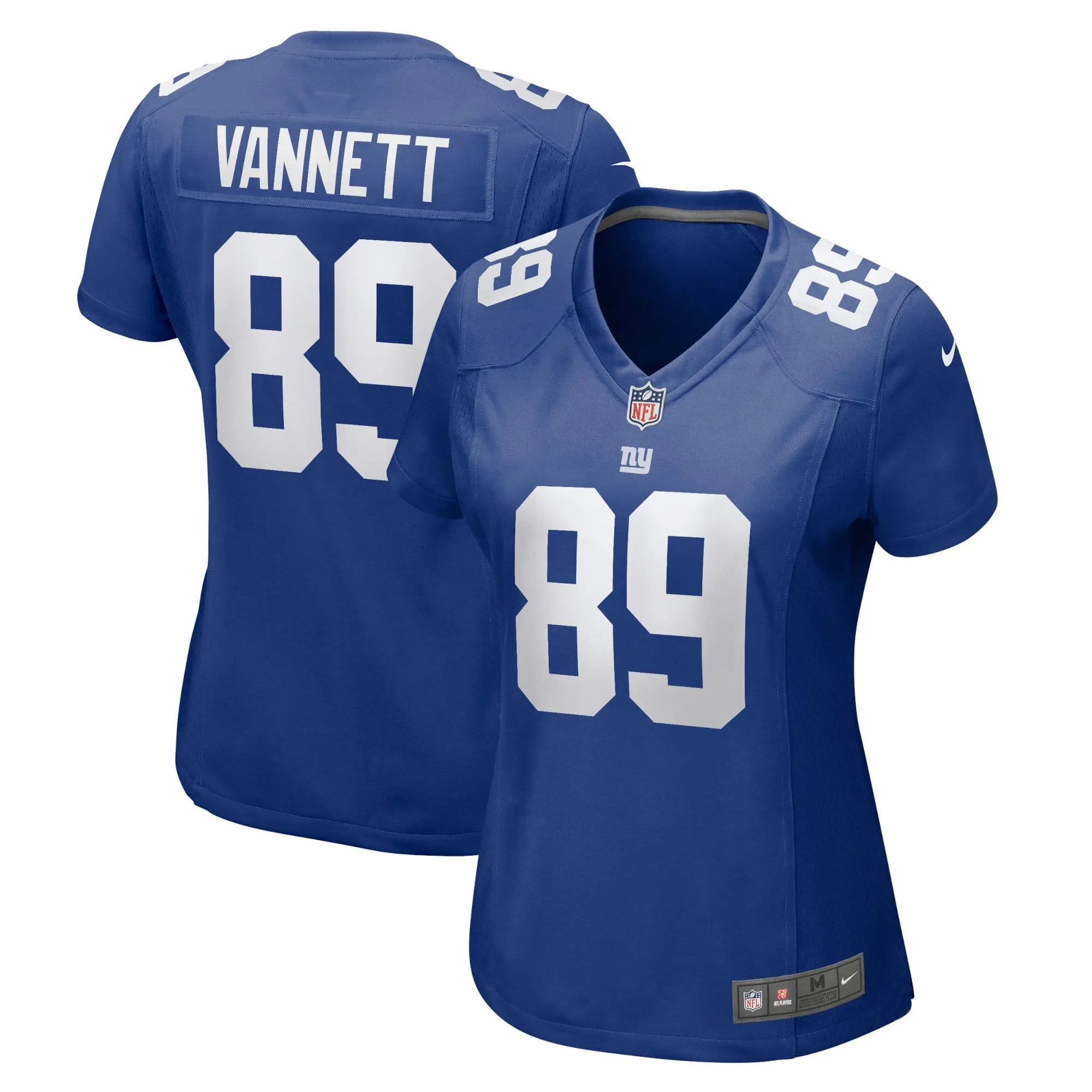 Nick Vannett New York Giants  Women's Home Game Player Jersey - Royal