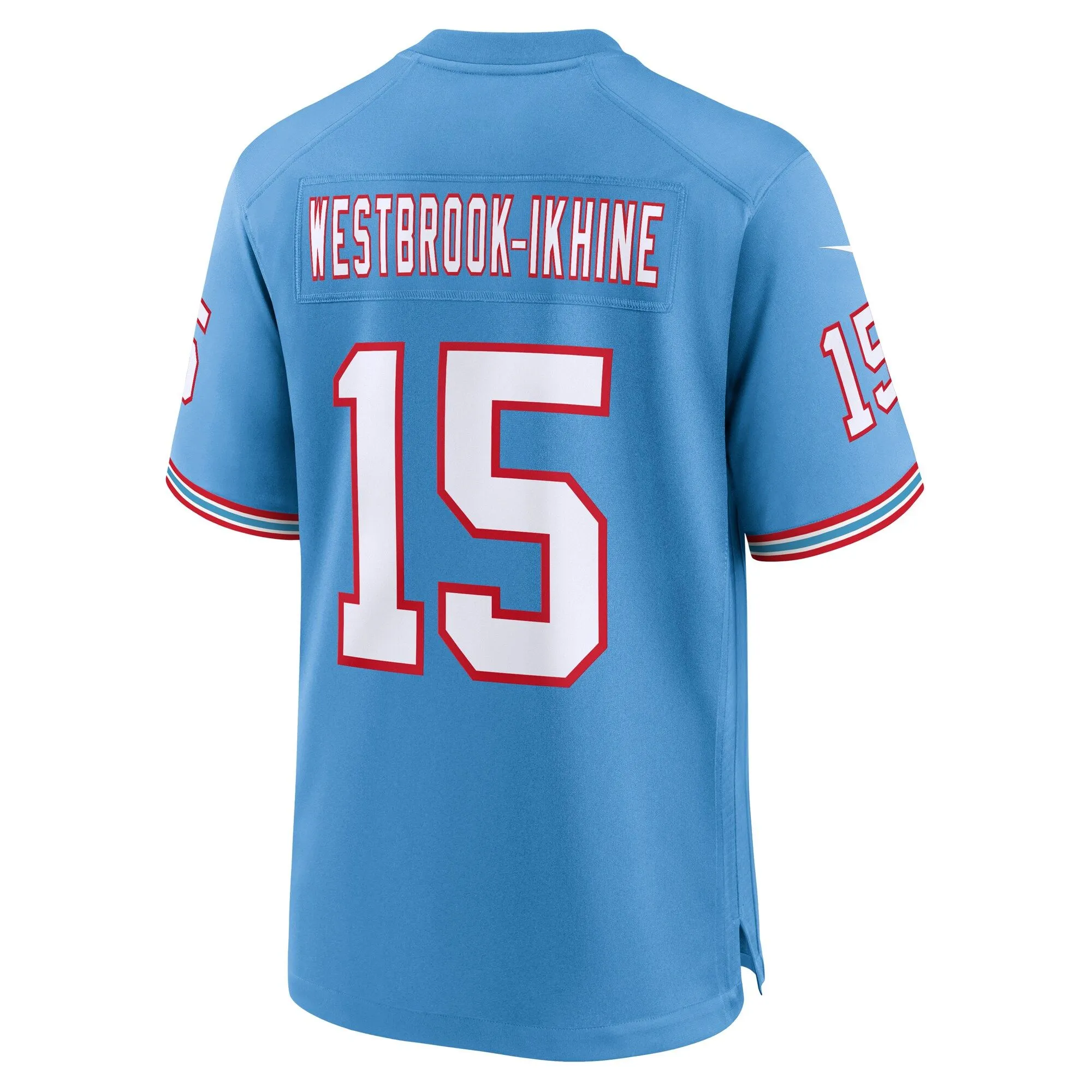 Nick Westbrook-Ikhine Tennessee Titans  Oilers Throwback Player Game Jersey - Light Blue