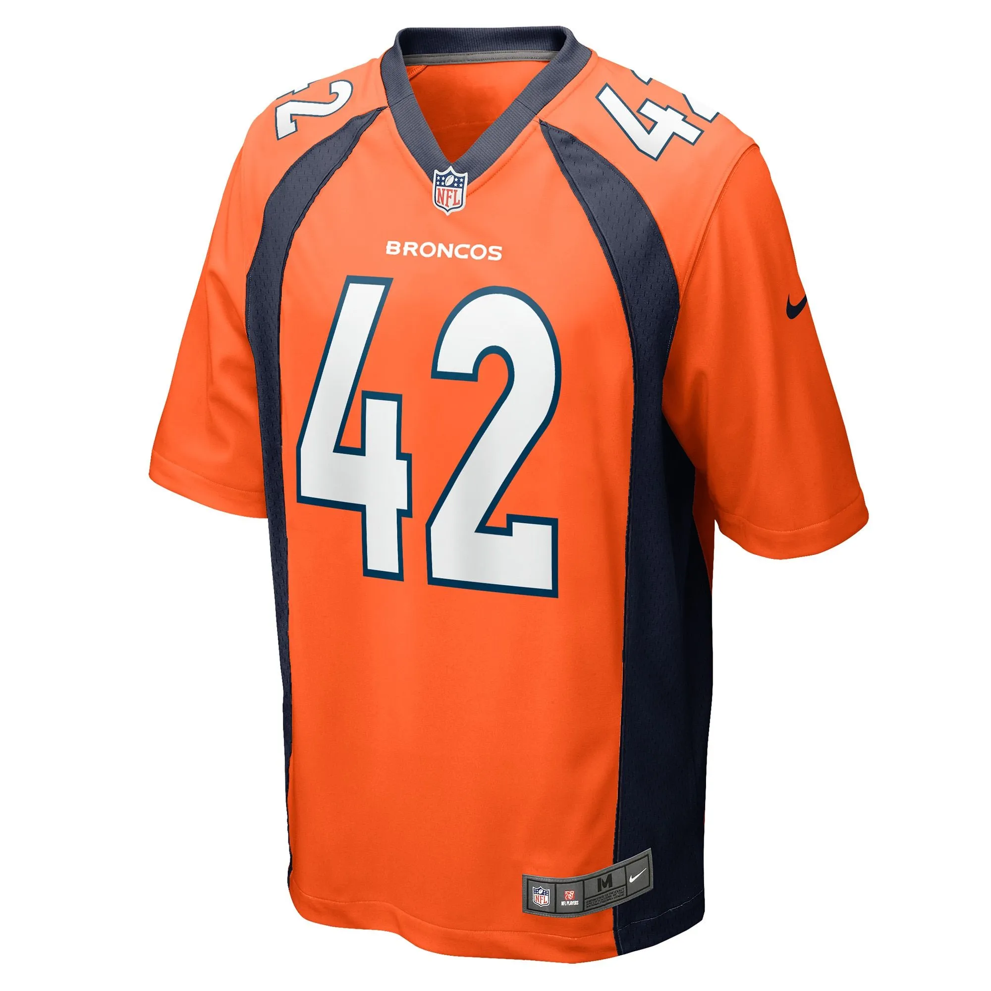 Nik Bonitto Denver Broncos  Game Player Jersey - Orange