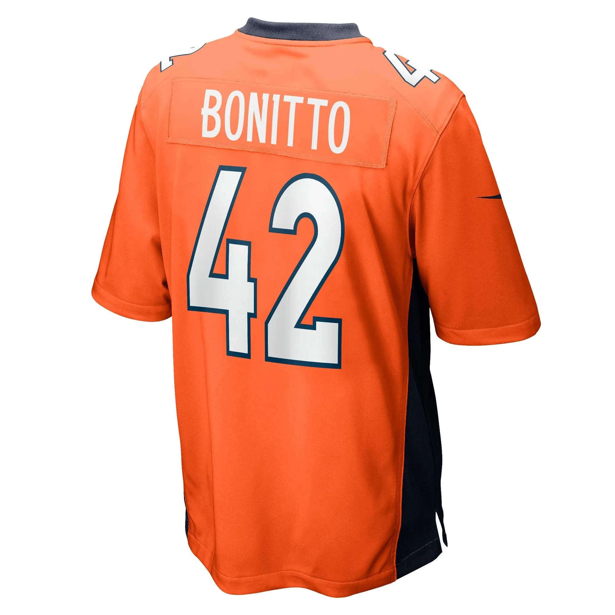 Nik Bonitto Denver Broncos  Game Player Jersey - Orange