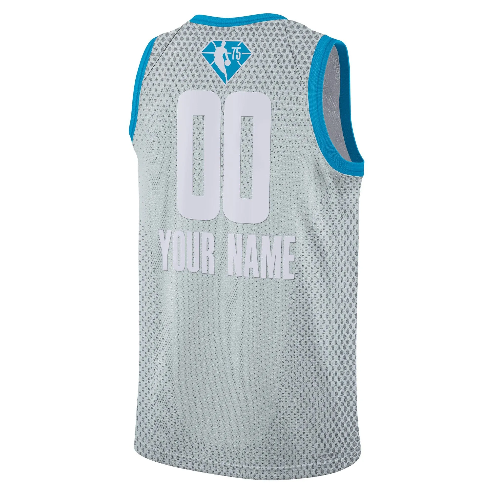 2022 NBA All-Star Game Swingman Custom Jersey - Gray