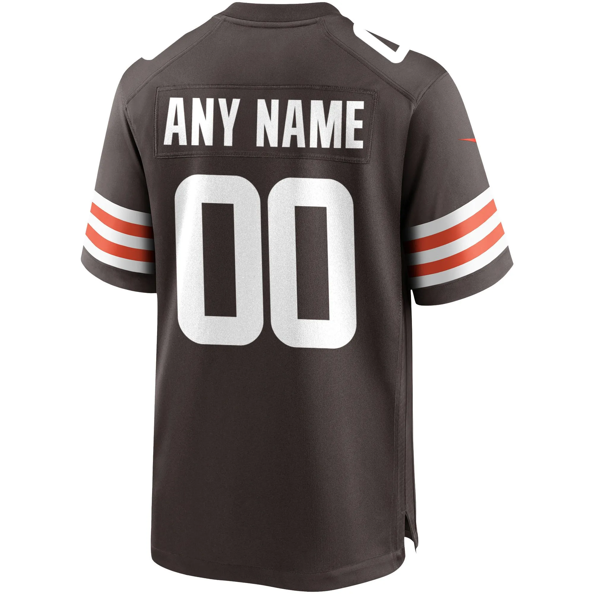 Cleveland Browns Custom Game Jersey - Brown