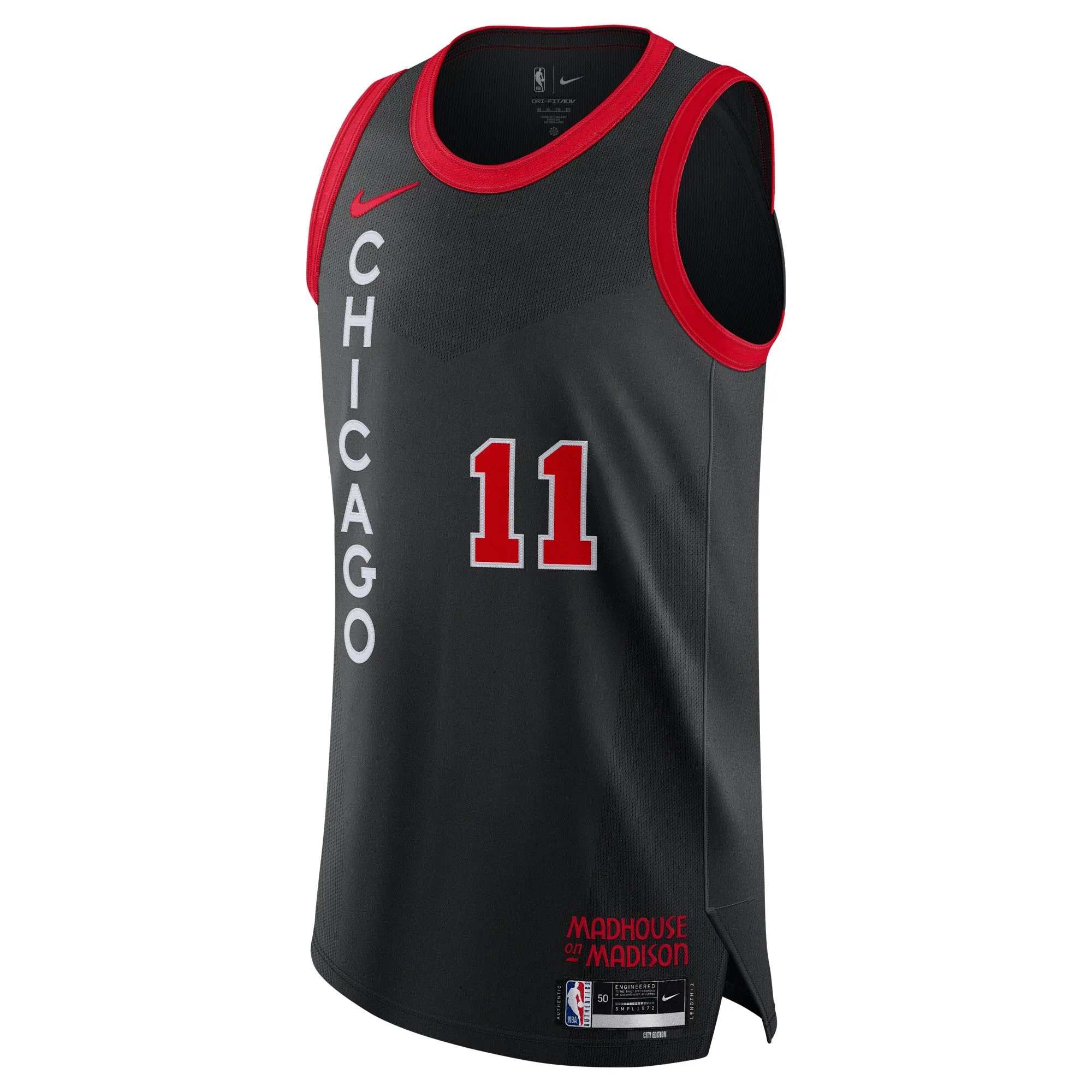 DeMar DeRozan Chicago Bulls   Jersey - City Edition - Black