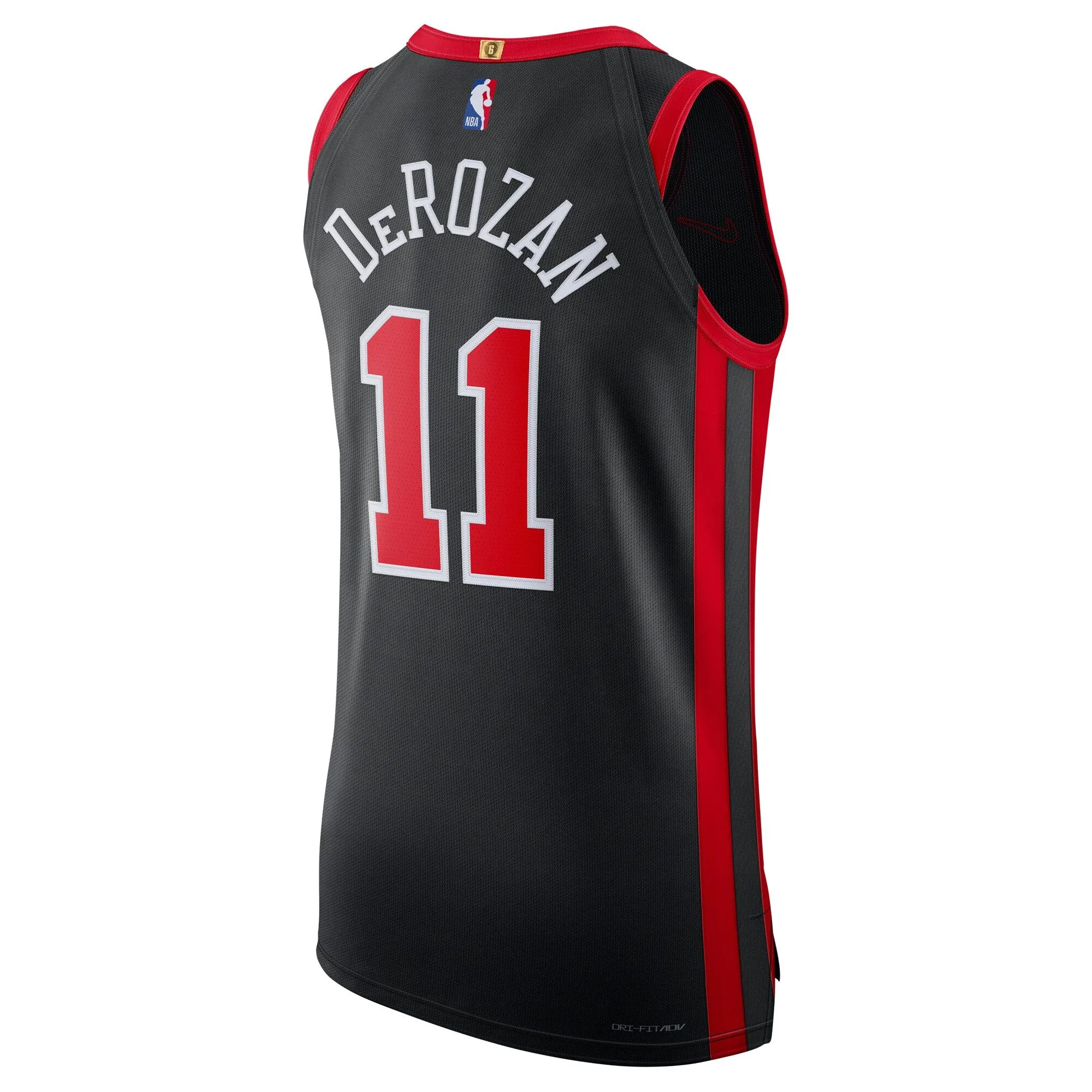 DeMar DeRozan Chicago Bulls   Jersey - City Edition - Black