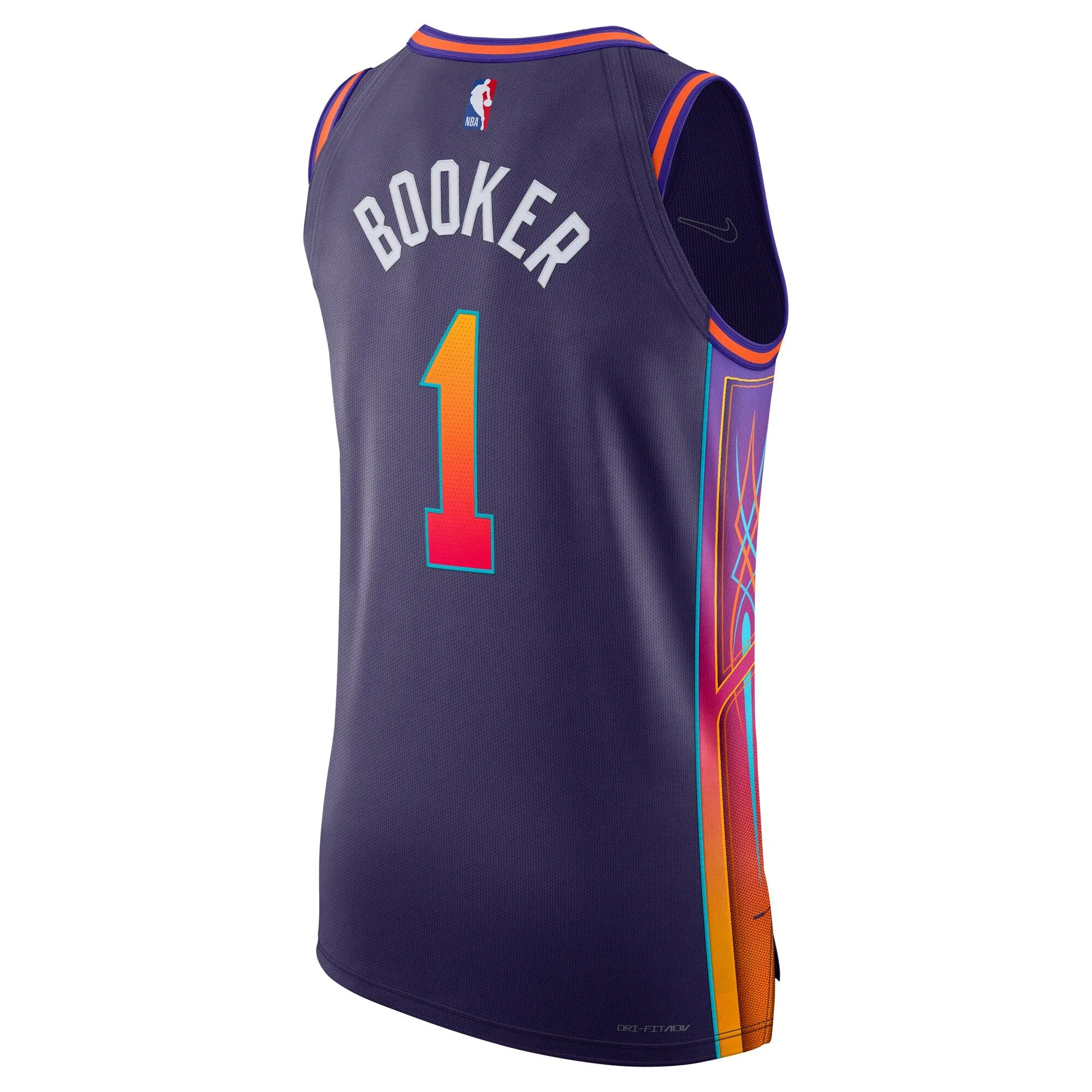 Devin Booker Phoenix Suns   Jersey - City Edition - Purple