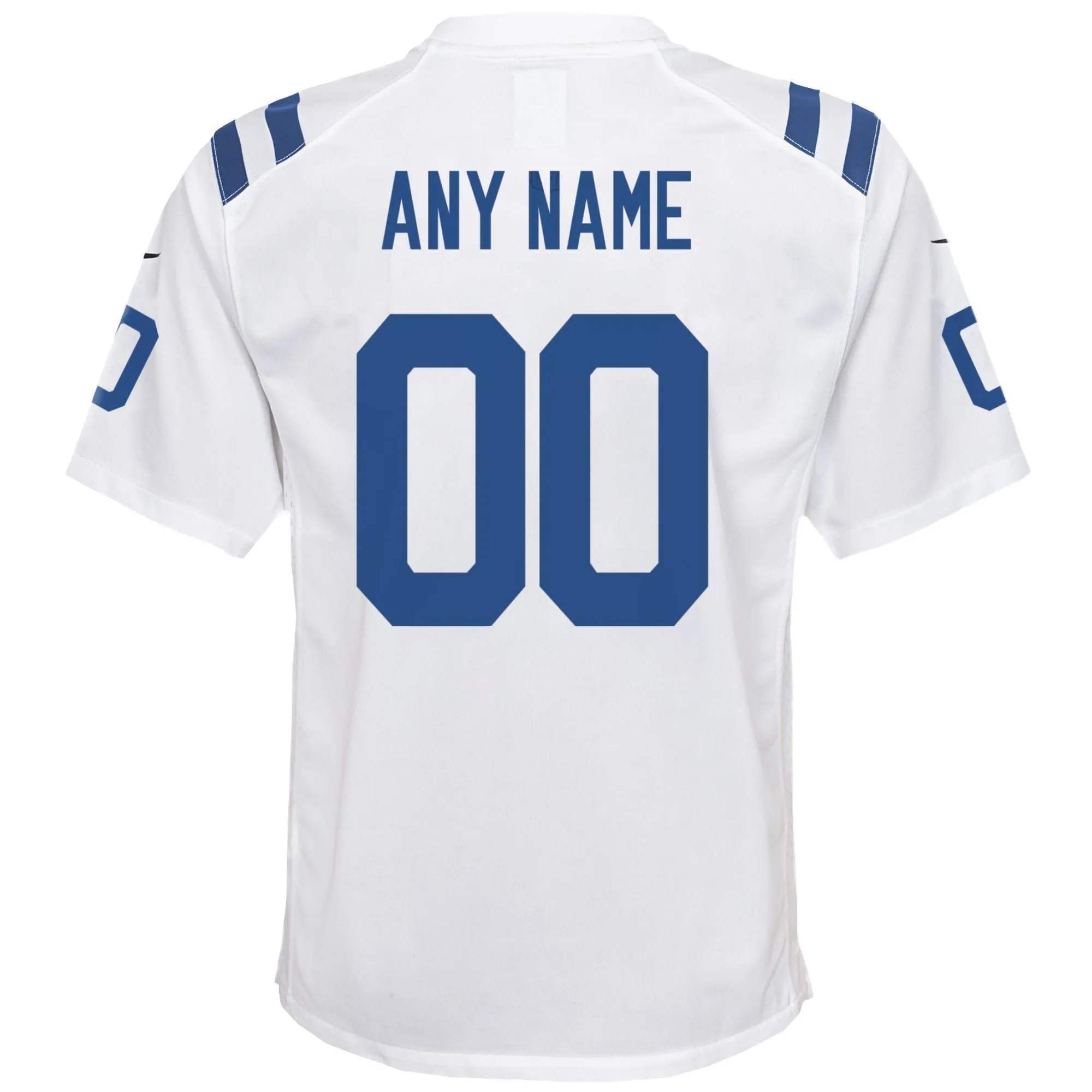 Indianapolis Colts Youth Custom Game Jersey - White