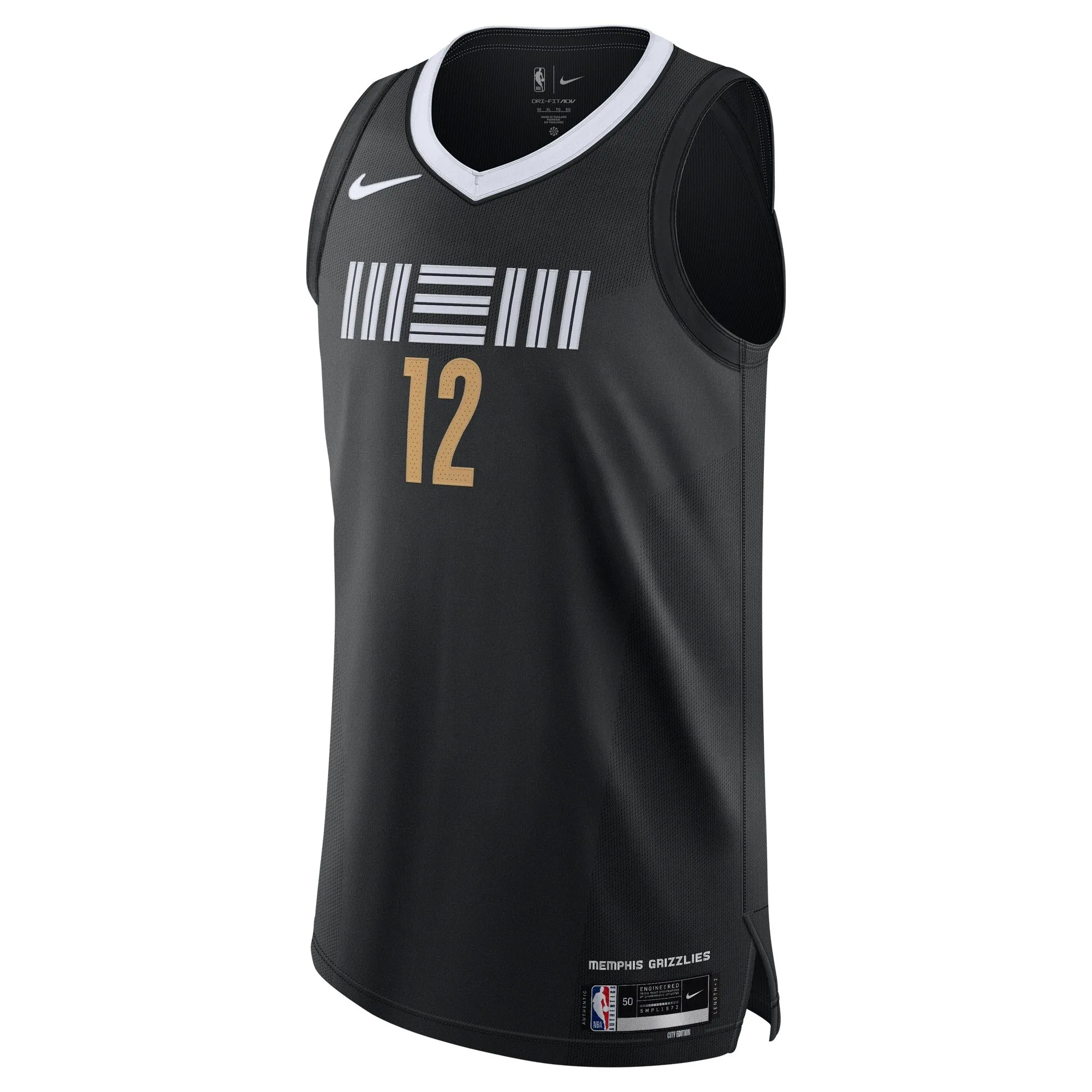 Ja Morant Memphis Grizzlies   Jersey - City Edition - Black