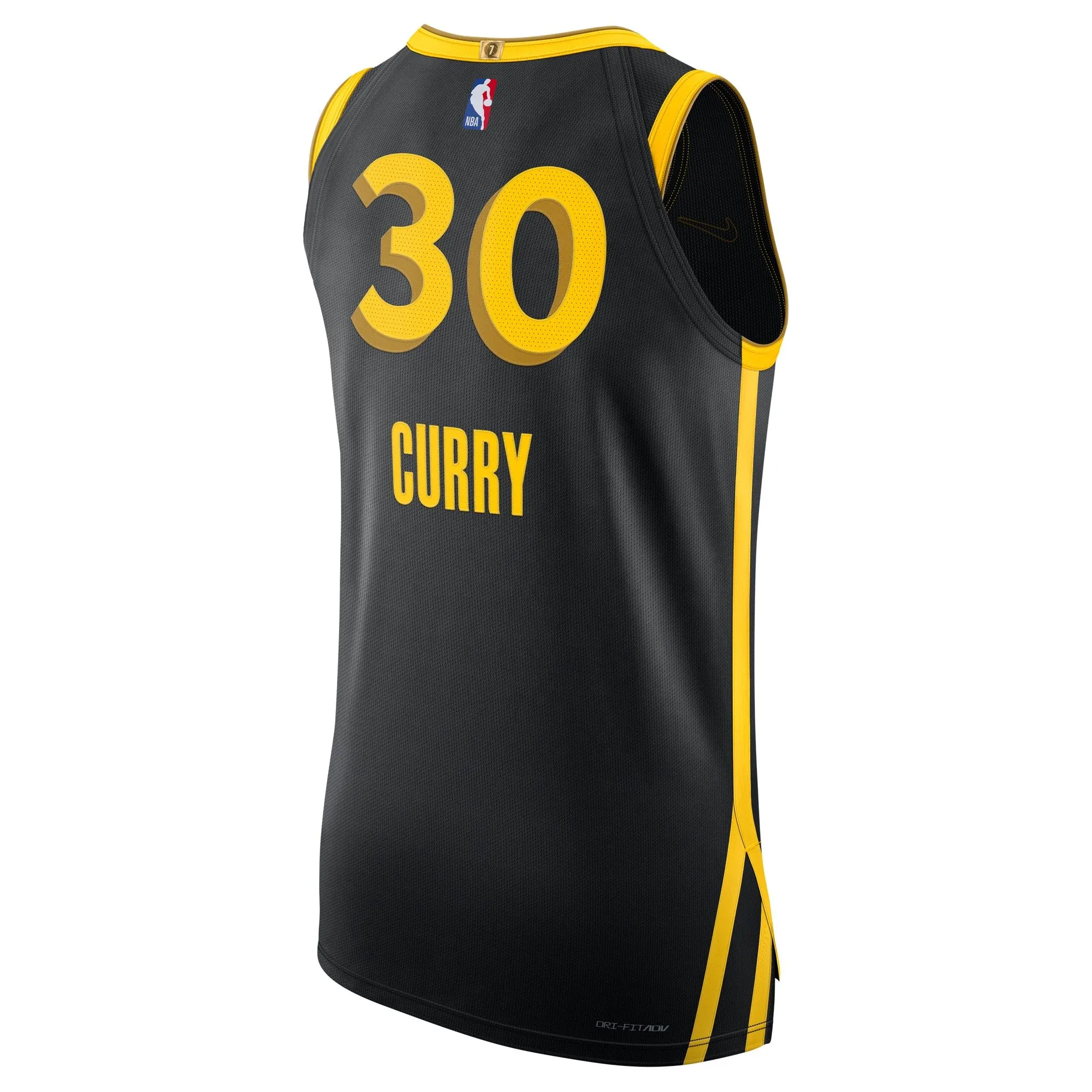 Stephen Curry Golden State Warriors   Jersey - City Edition - Black