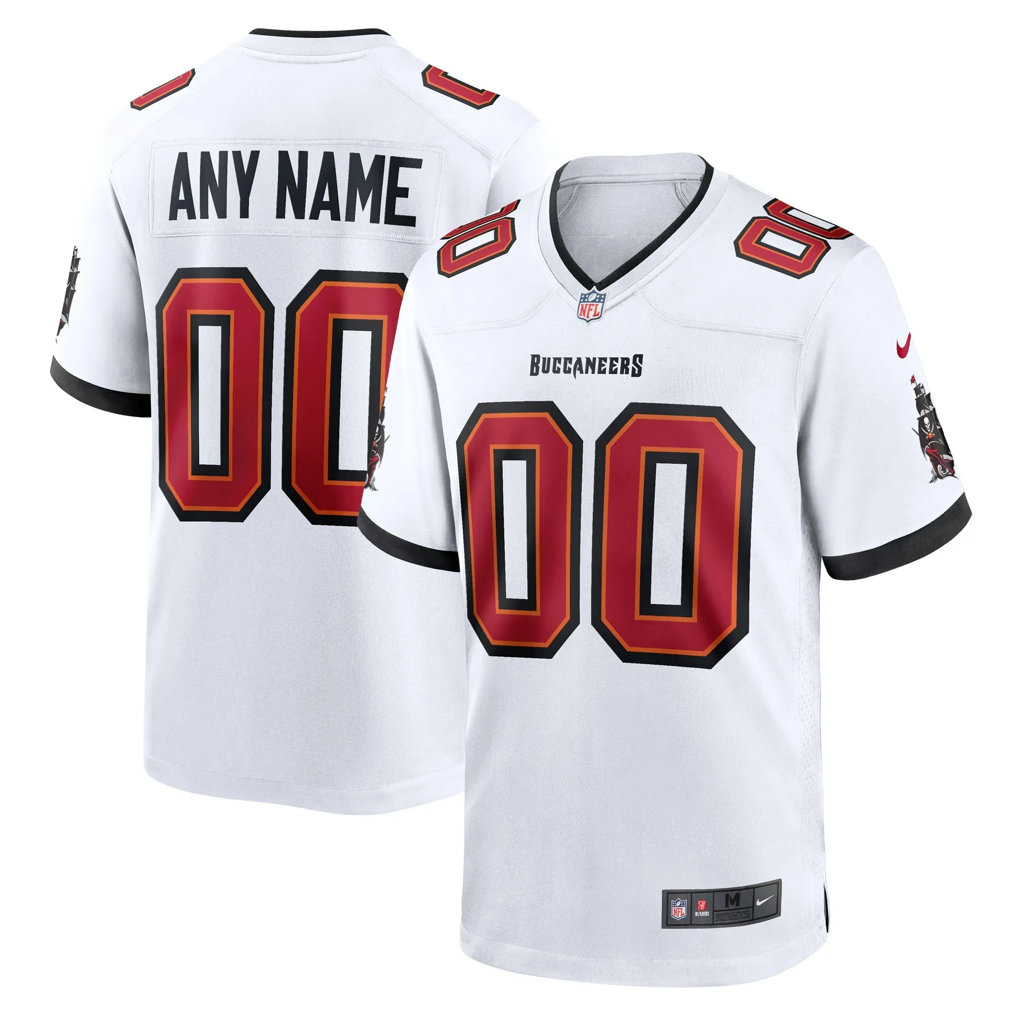 Tampa Bay Buccaneers Custom Game Jersey - White