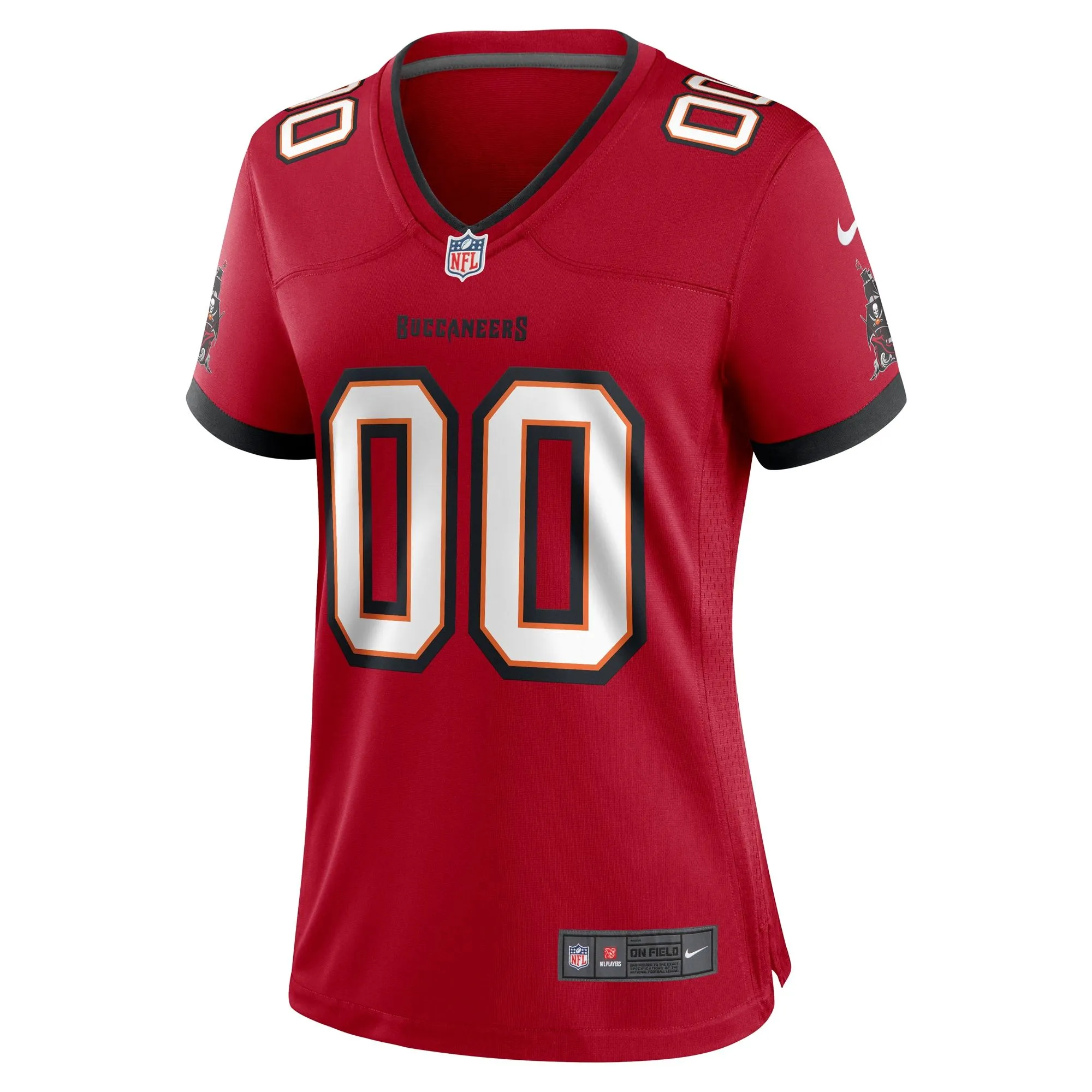 Tampa Bay Buccaneers Women's Custom Game Jersey - Red