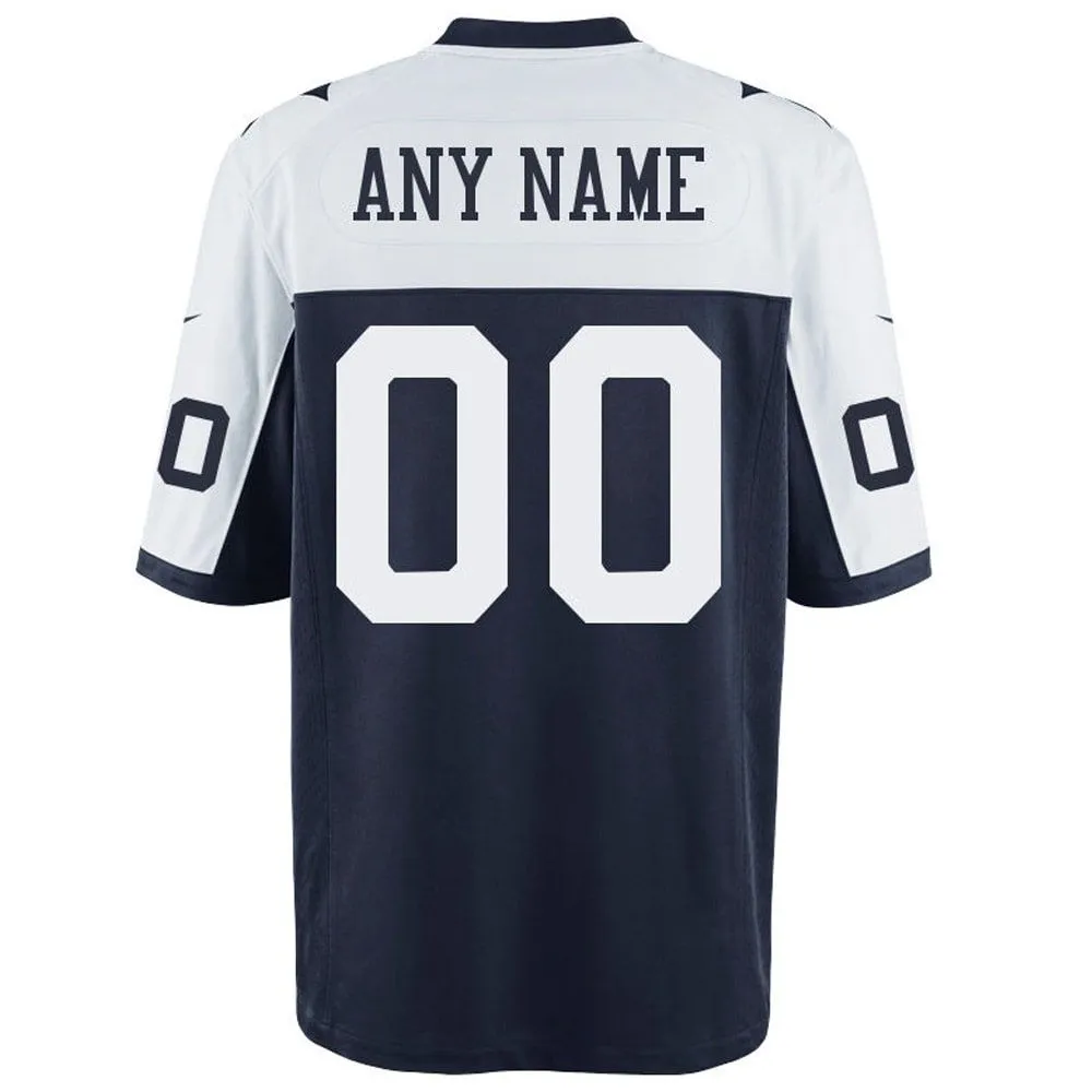 Youth Dallas Cowboys Customized Alternate Game Jersey