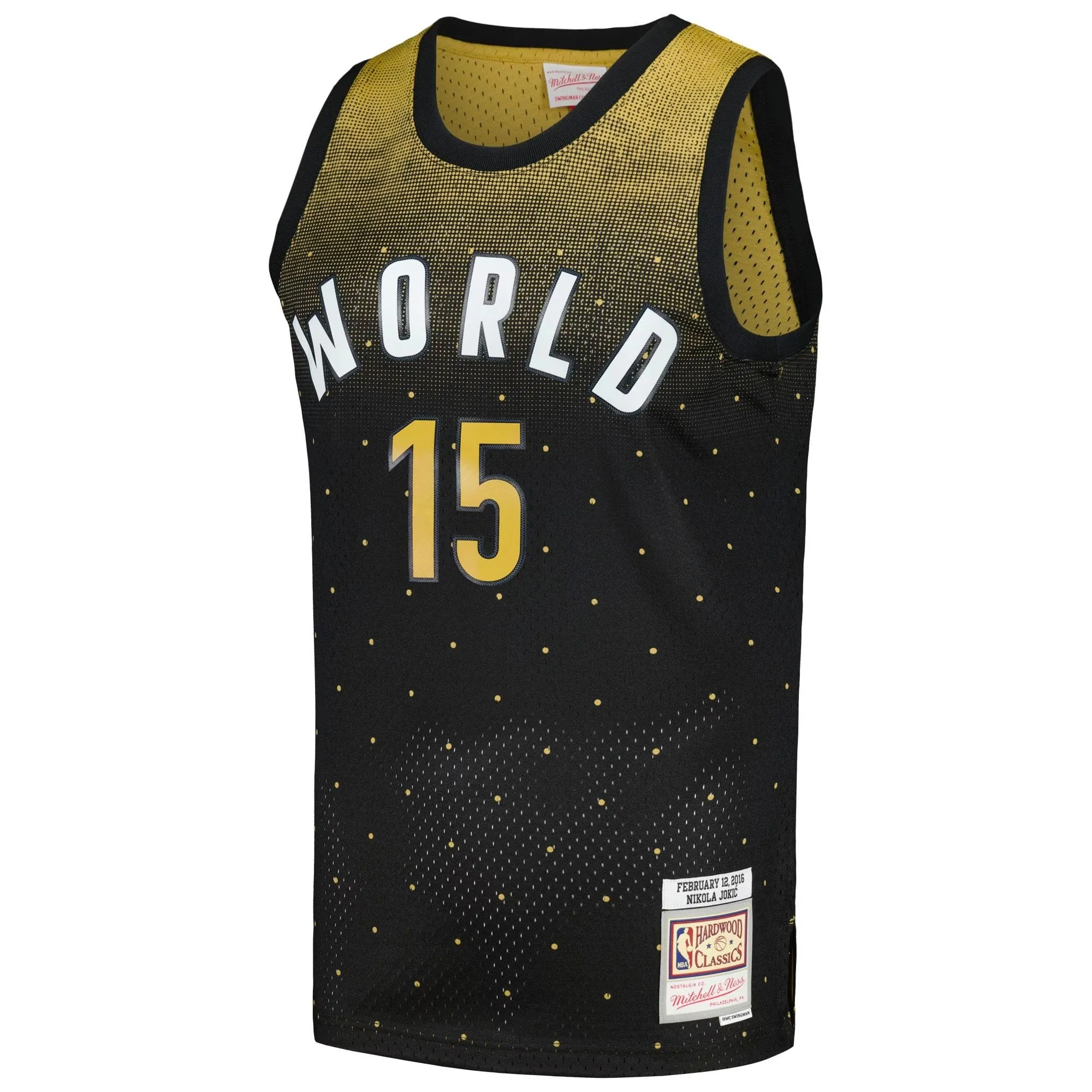 Nikola Jokic 2016 NBA Rising Stars Challenge Mitchell & Ness Hardwood Classics Swingman Jersey - Black