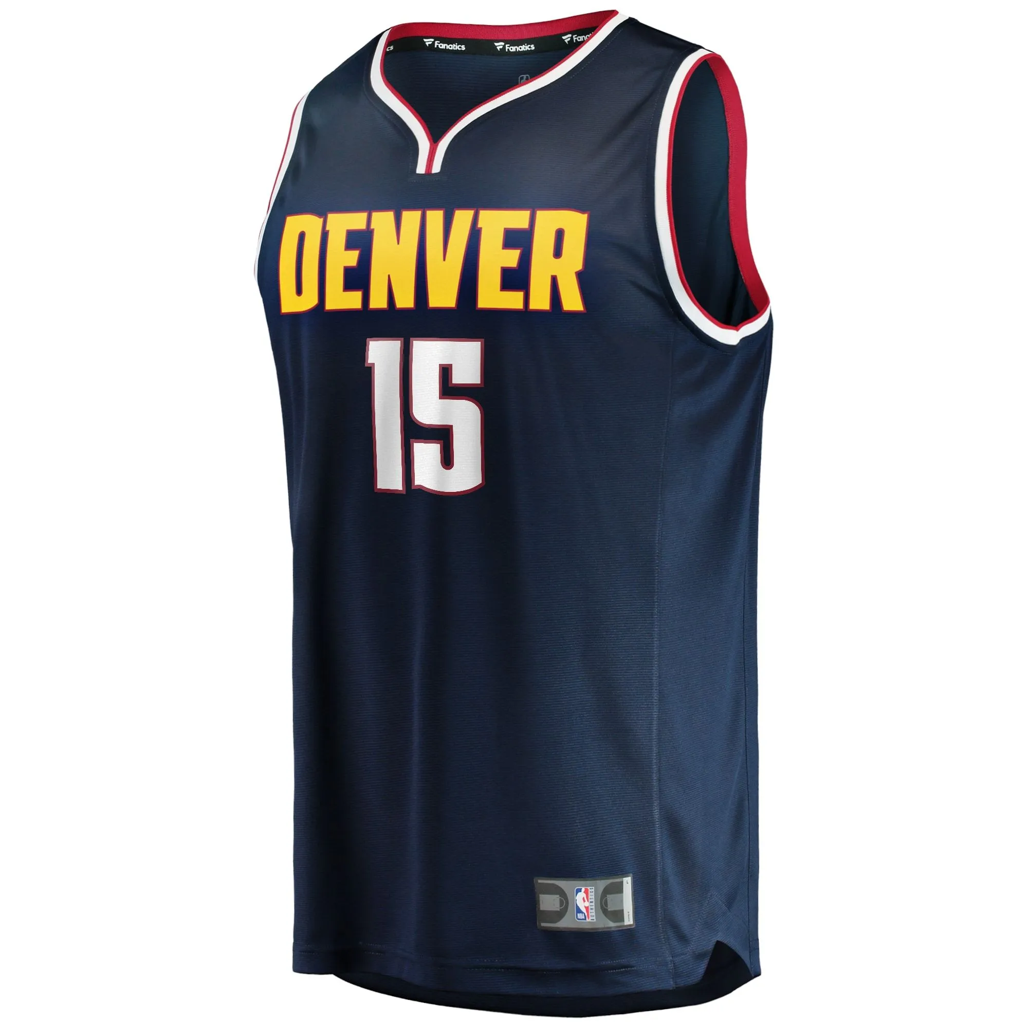 Nikola Jokic Denver Nuggets Fanatics Branded Big & Tall Fast Break Player Jersey - Navy - Icon Edition