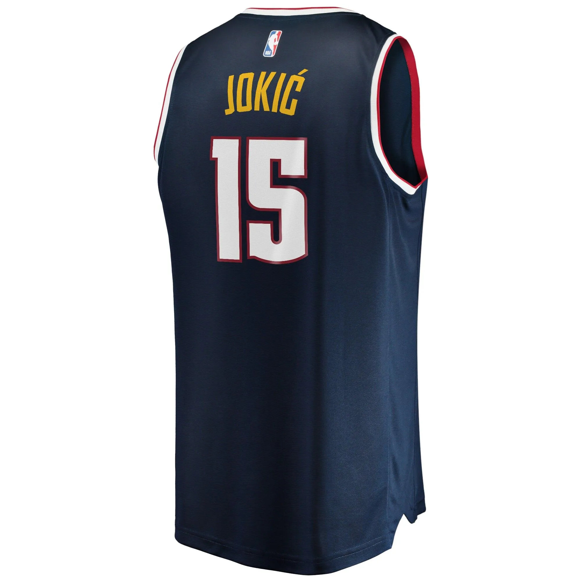 Nikola Jokic Denver Nuggets Fanatics Branded Big & Tall Fast Break Player Jersey - Navy - Icon Edition