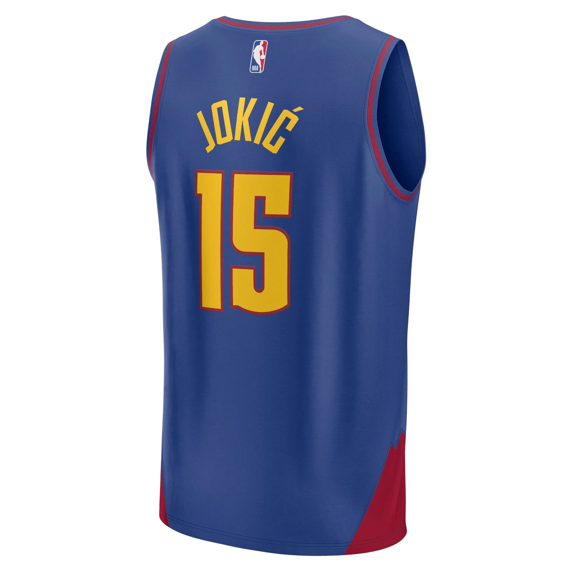 Nikola Jokic Denver Nuggets Fanatics Branded Fast Break Replica Player Jersey - Statement Edition - Navy