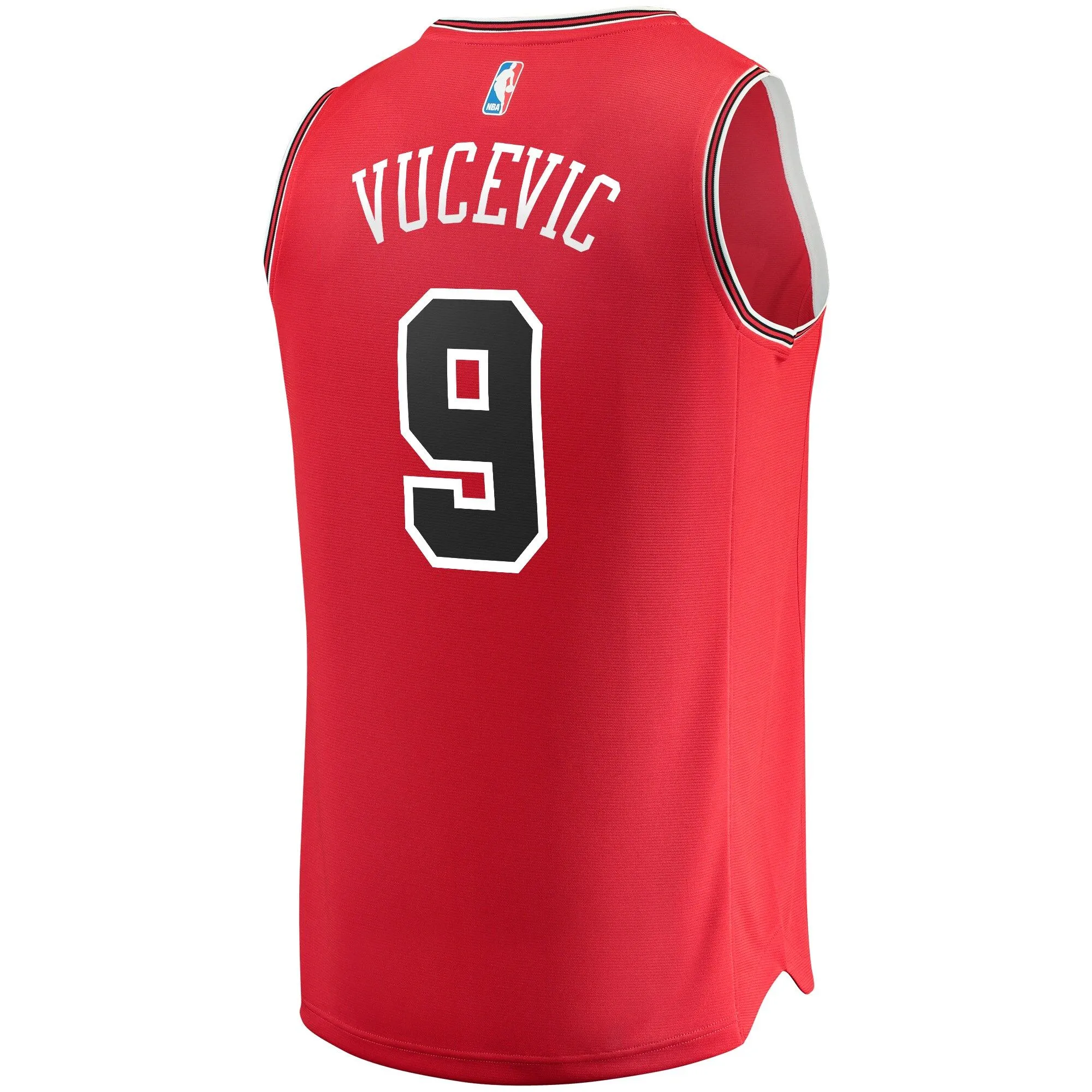 Nikola Vucevic Chicago Bulls Fanatics Branded Fast Break Road Replica Jersey - Icon Edition - Red